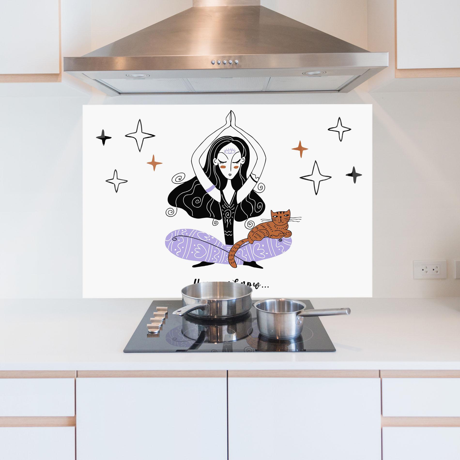 Panou Sticla Bucatarie Here And Now mockup 5