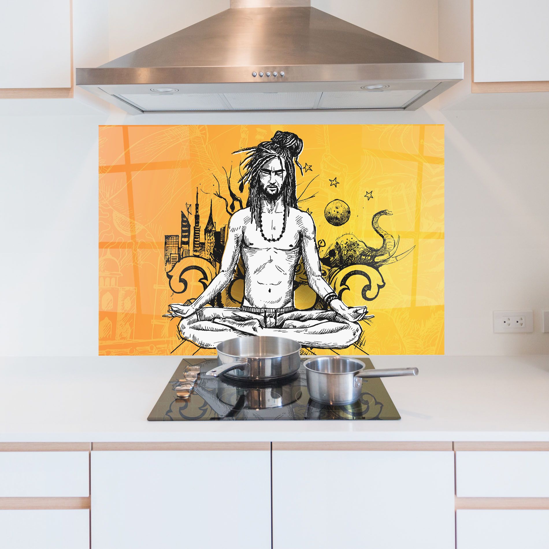 Orange Meditation mockup 5