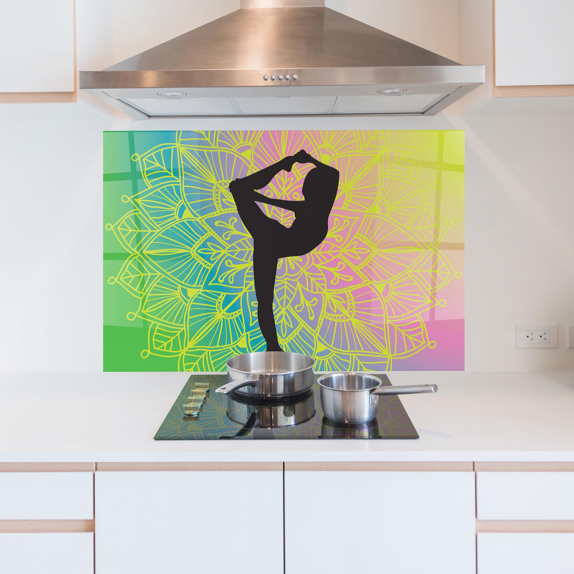 Panou Sticla Bucatarie Peace Yoga 03 mockup 5