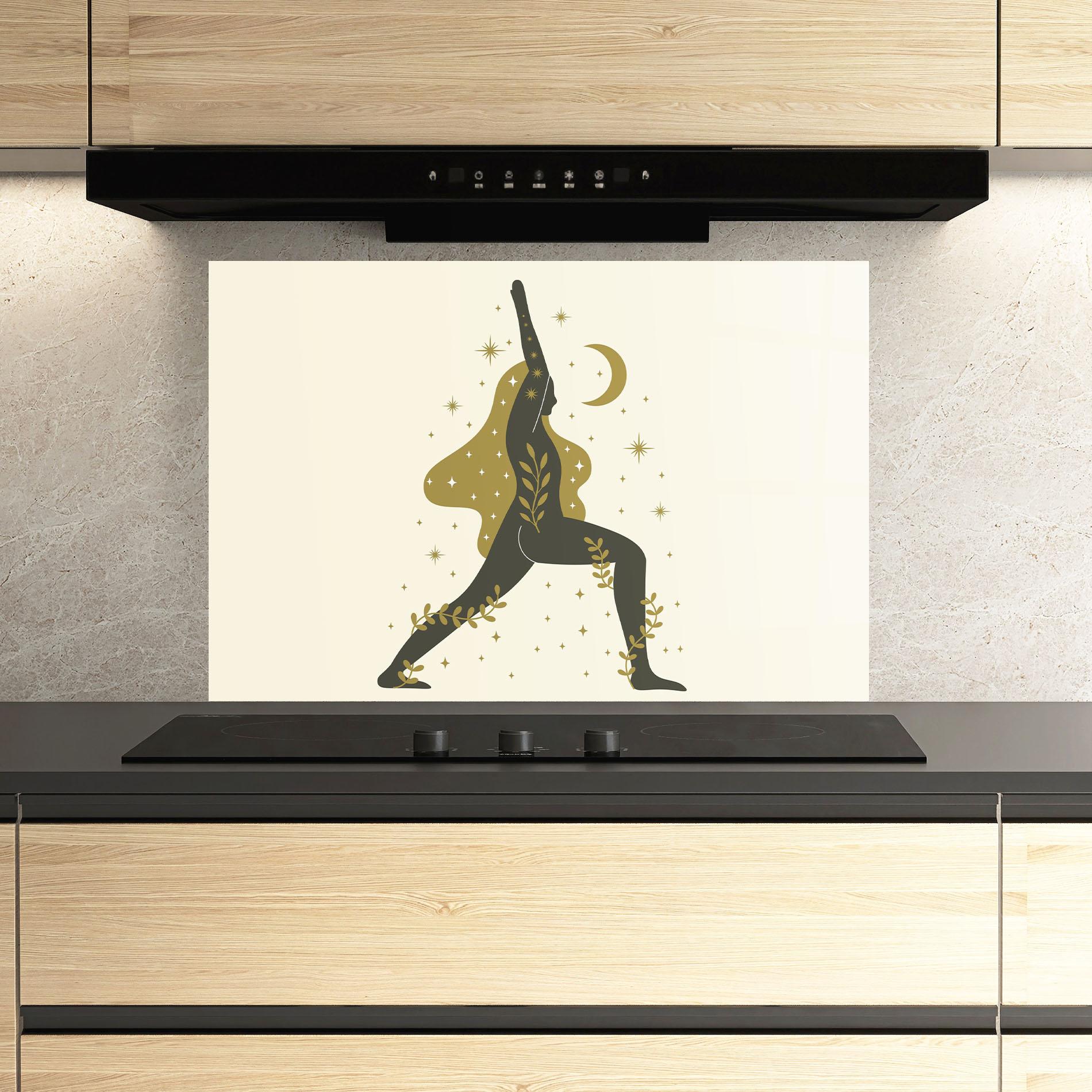 Panou Sticla Bucatarie Chandrasana mockup 3