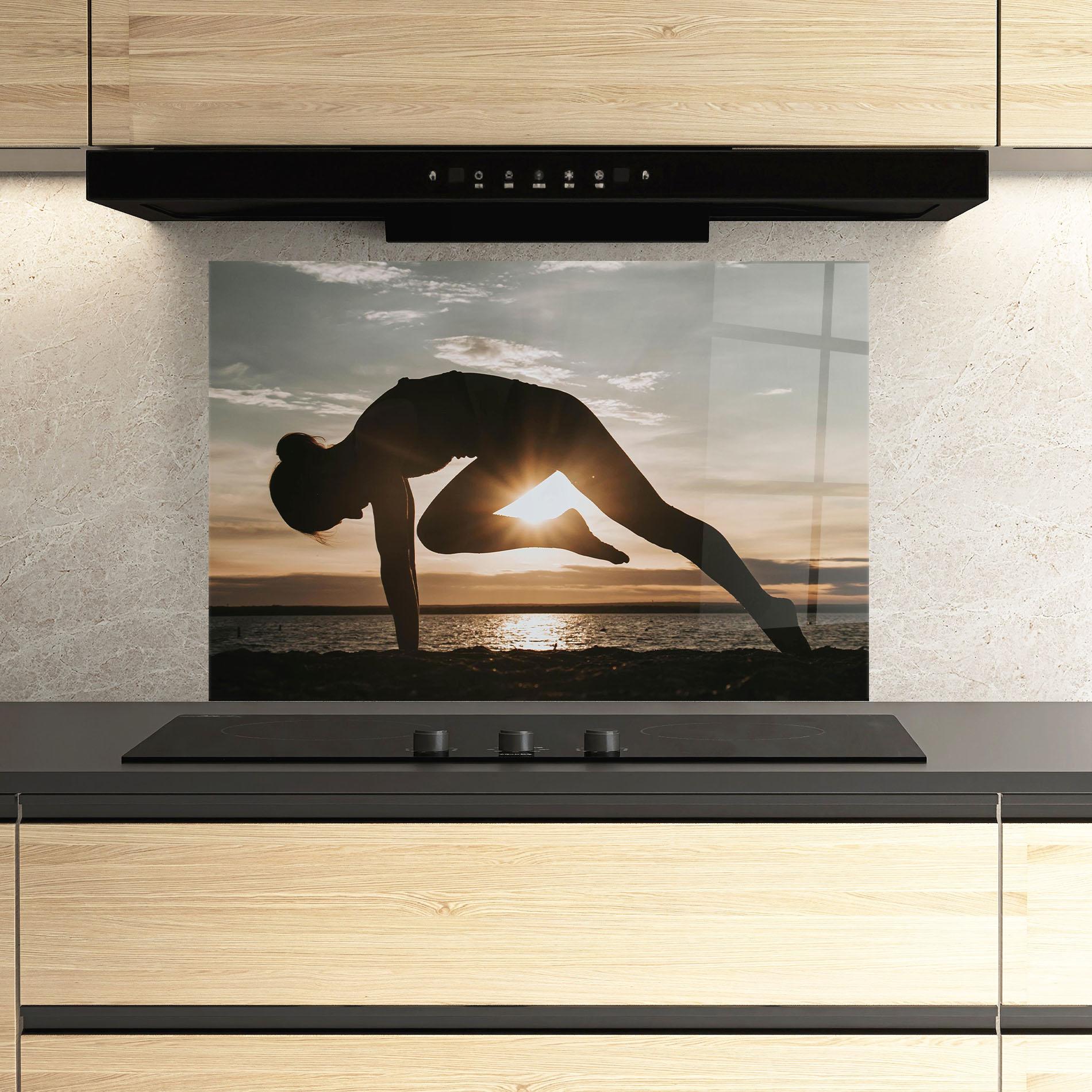 Panou Sticla Bucatarie Harmony Hush mockup 3