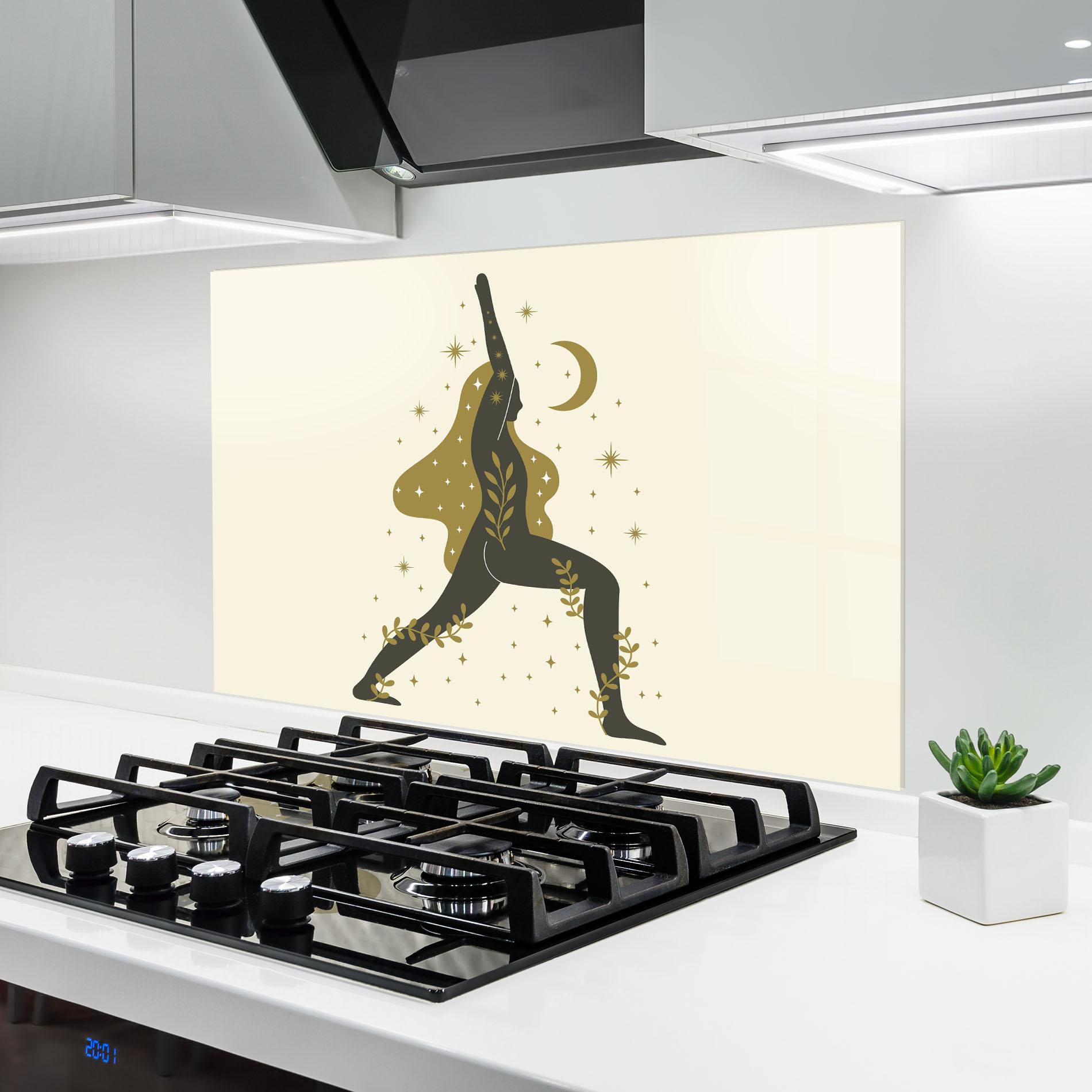 Panou Sticla Bucatarie Chandrasana mockup 6