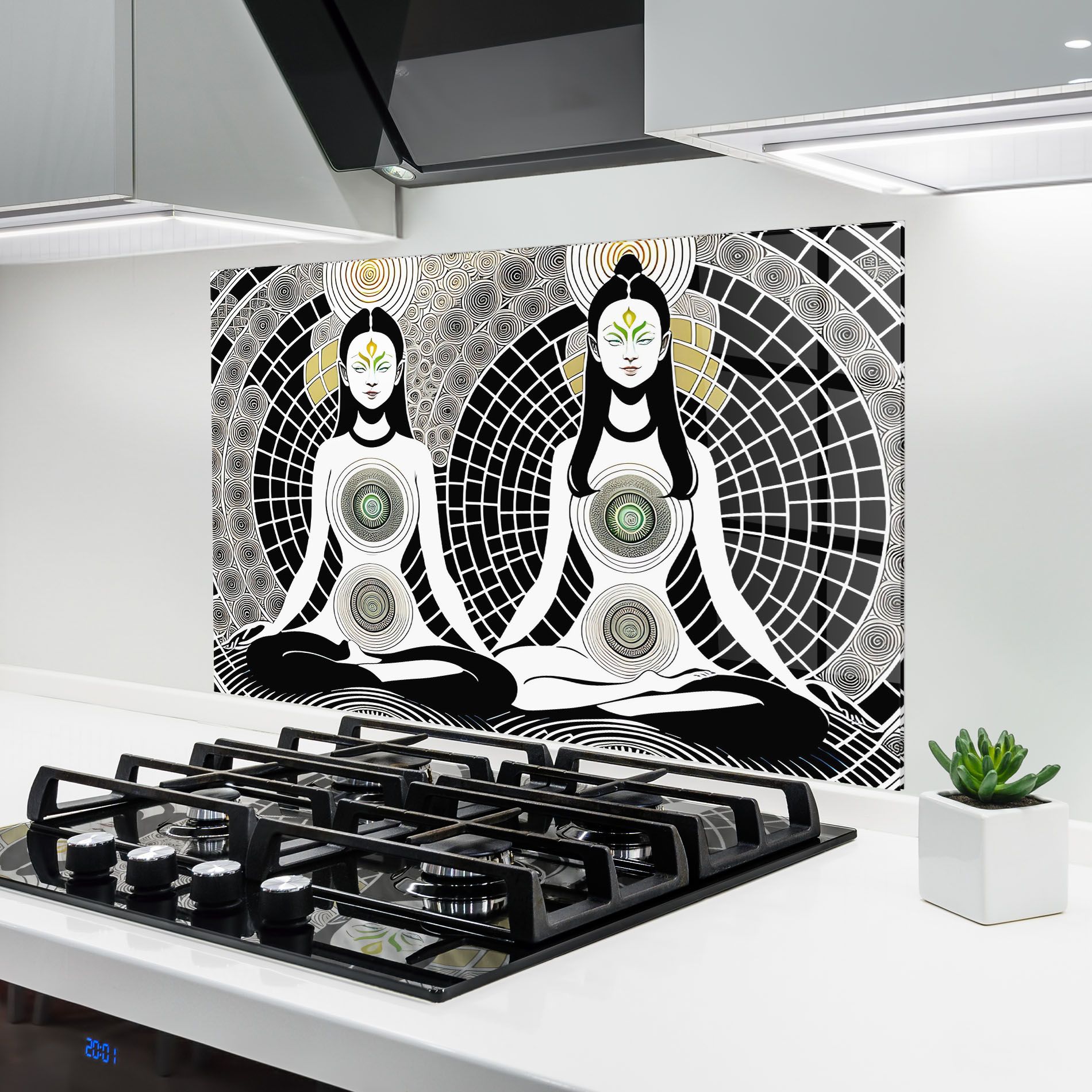 Clolorful Meditation mockup 6