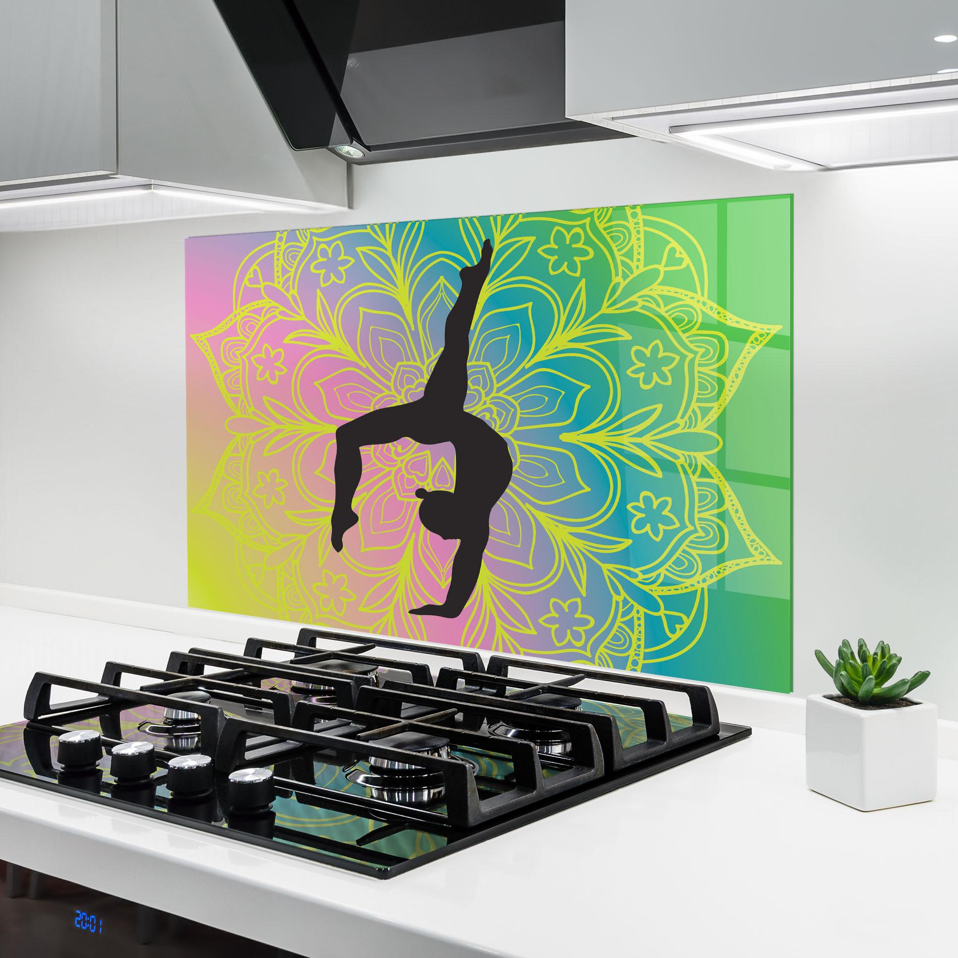 Panou Sticla Bucatarie Peace Yoga 02 mockup 6