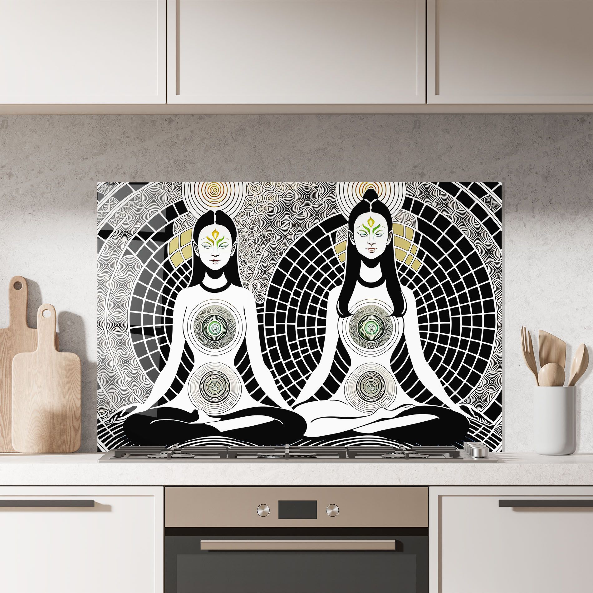 Clolorful Meditation mockup 7