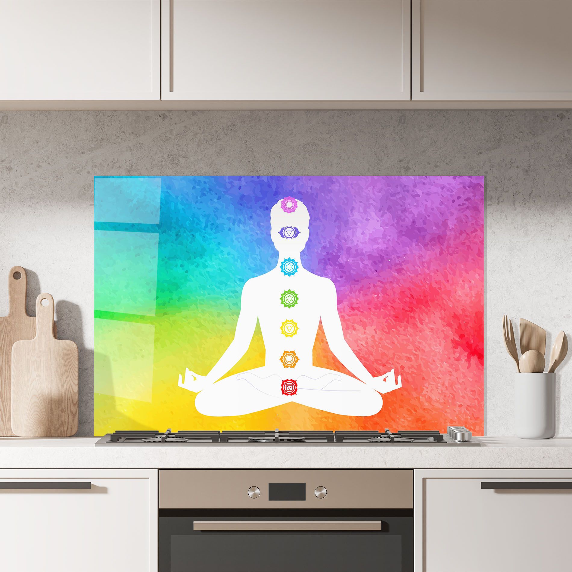 Colorful Yoga Pose mockup 7