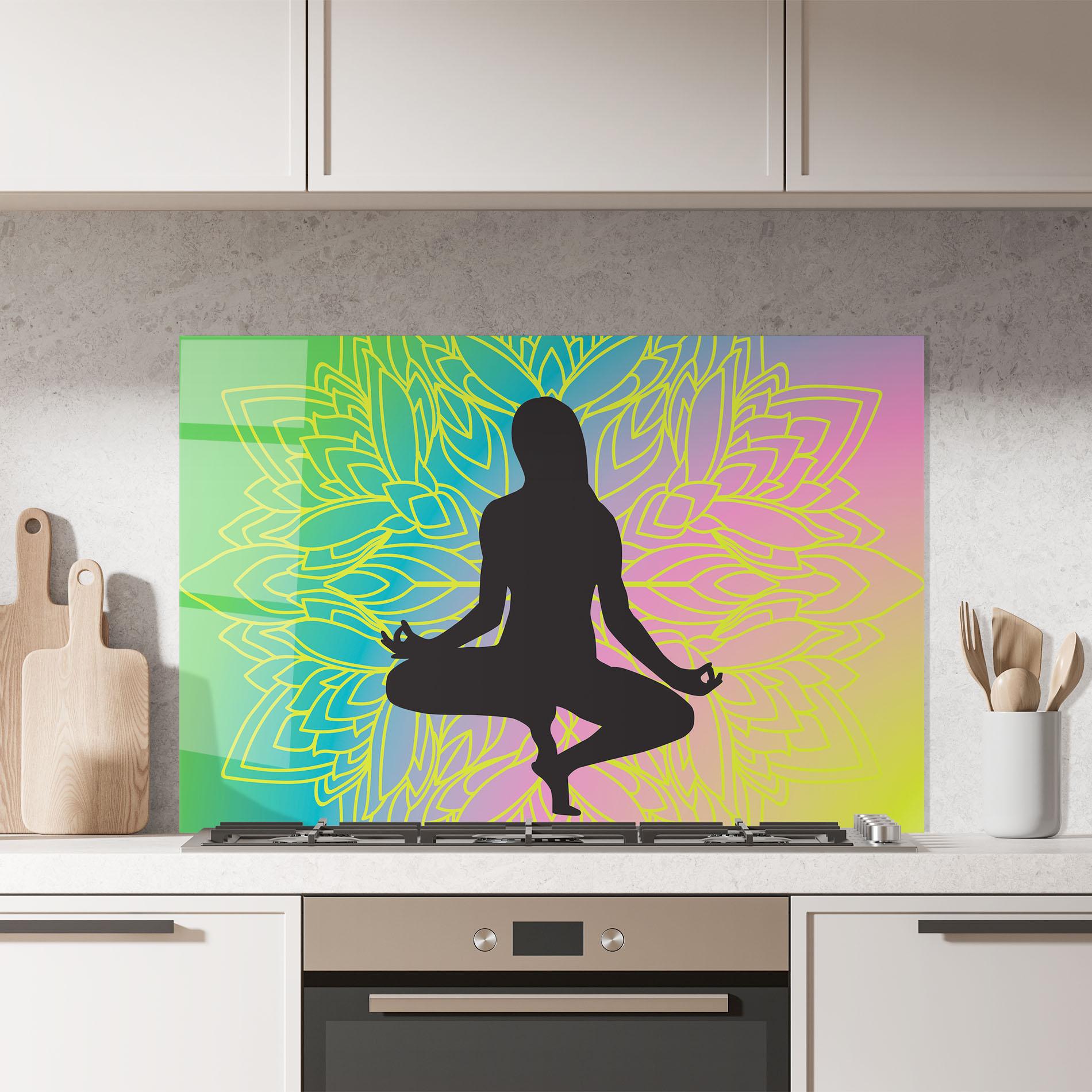 Panou Sticla Bucatarie Peace Yoga 01 mockup 7