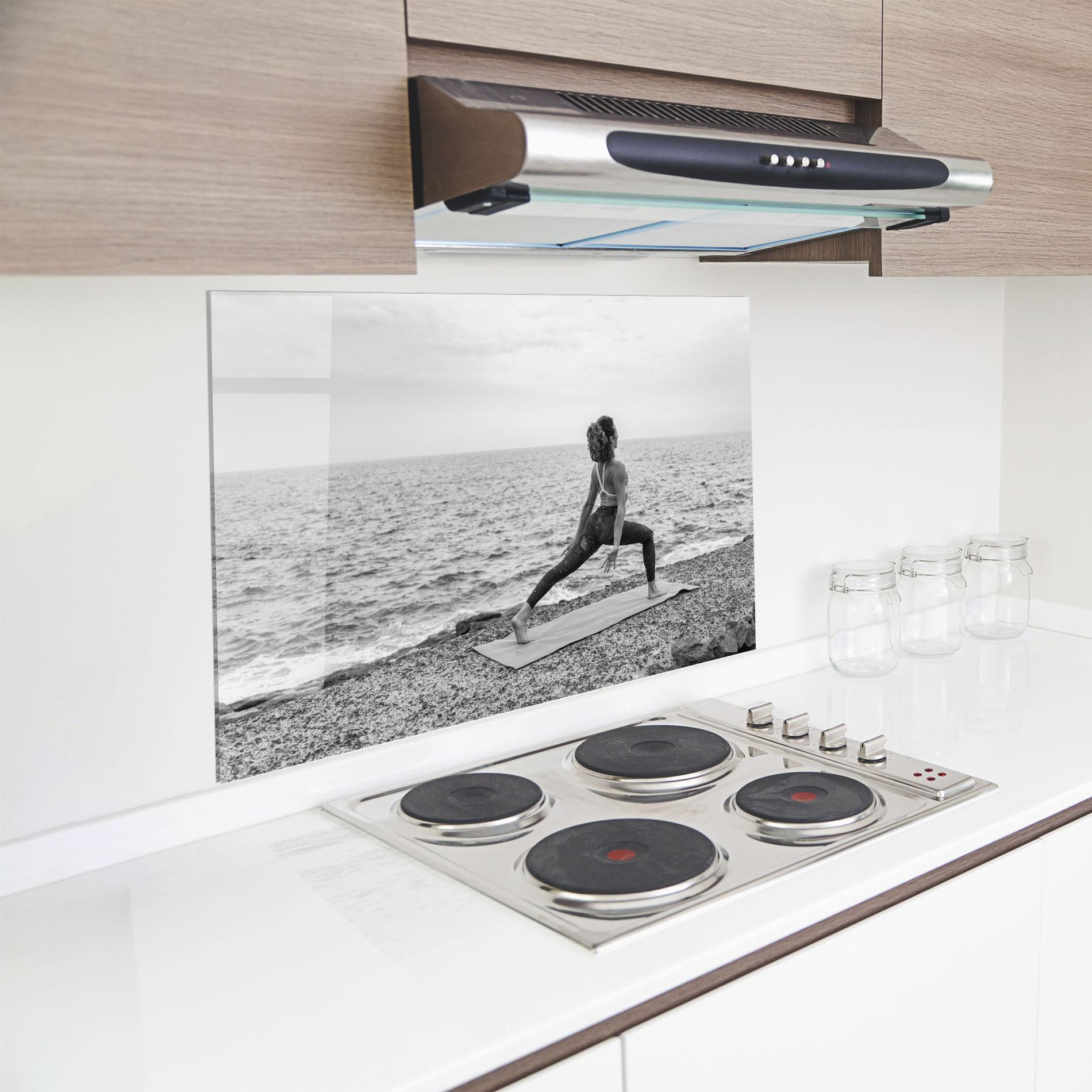 Panou Sticla Bucatarie Blissful Balance mockup 8