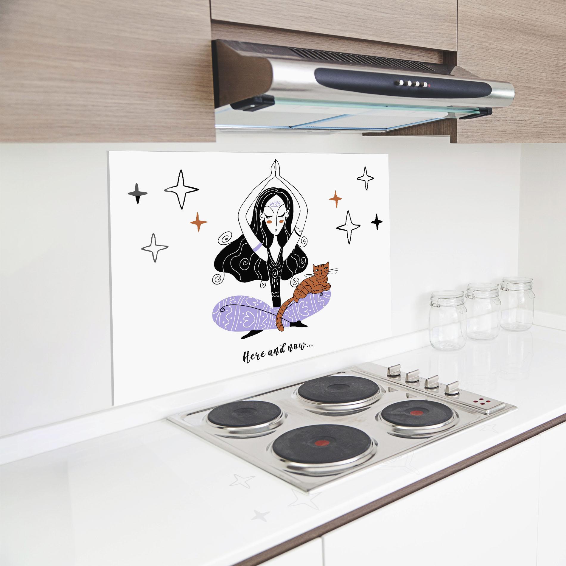 Panou Sticla Bucatarie Here And Now mockup 8