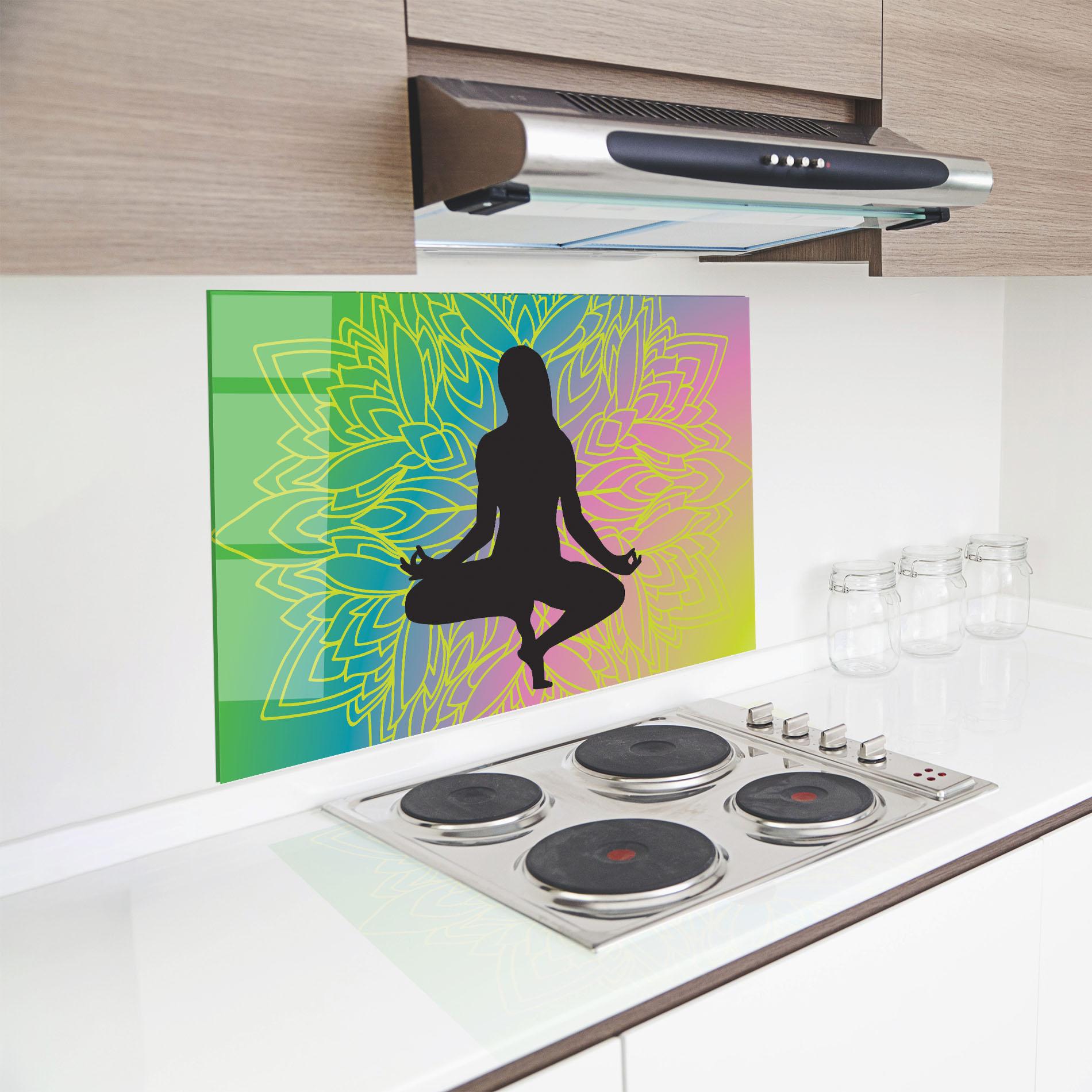 Panou Sticla Bucatarie Peace Yoga 01 mockup 8
