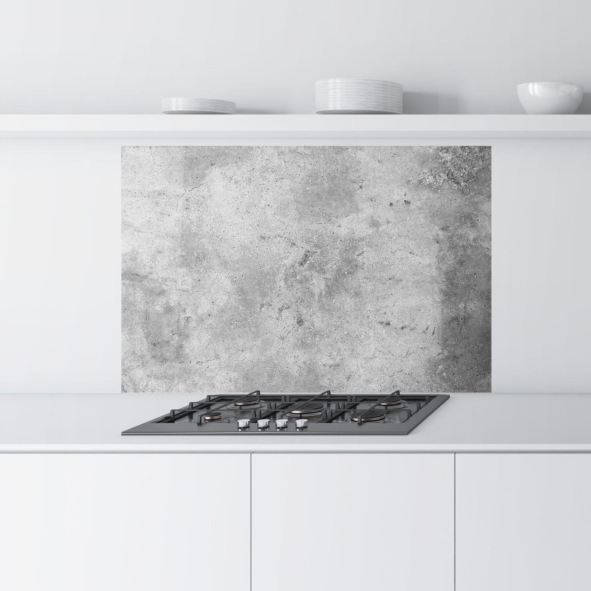 Panou Sticla Bucatarie Cement Wall Texture Background mockup 9