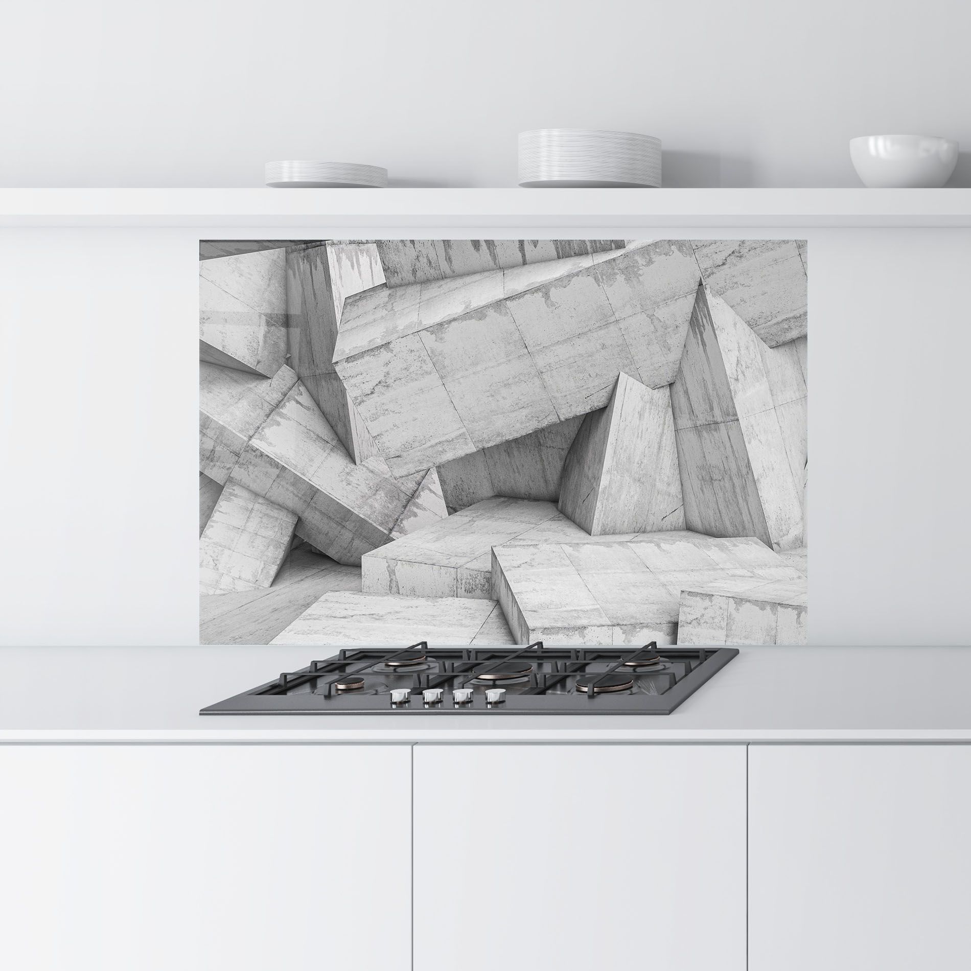 Concrete Geometric mockup 9