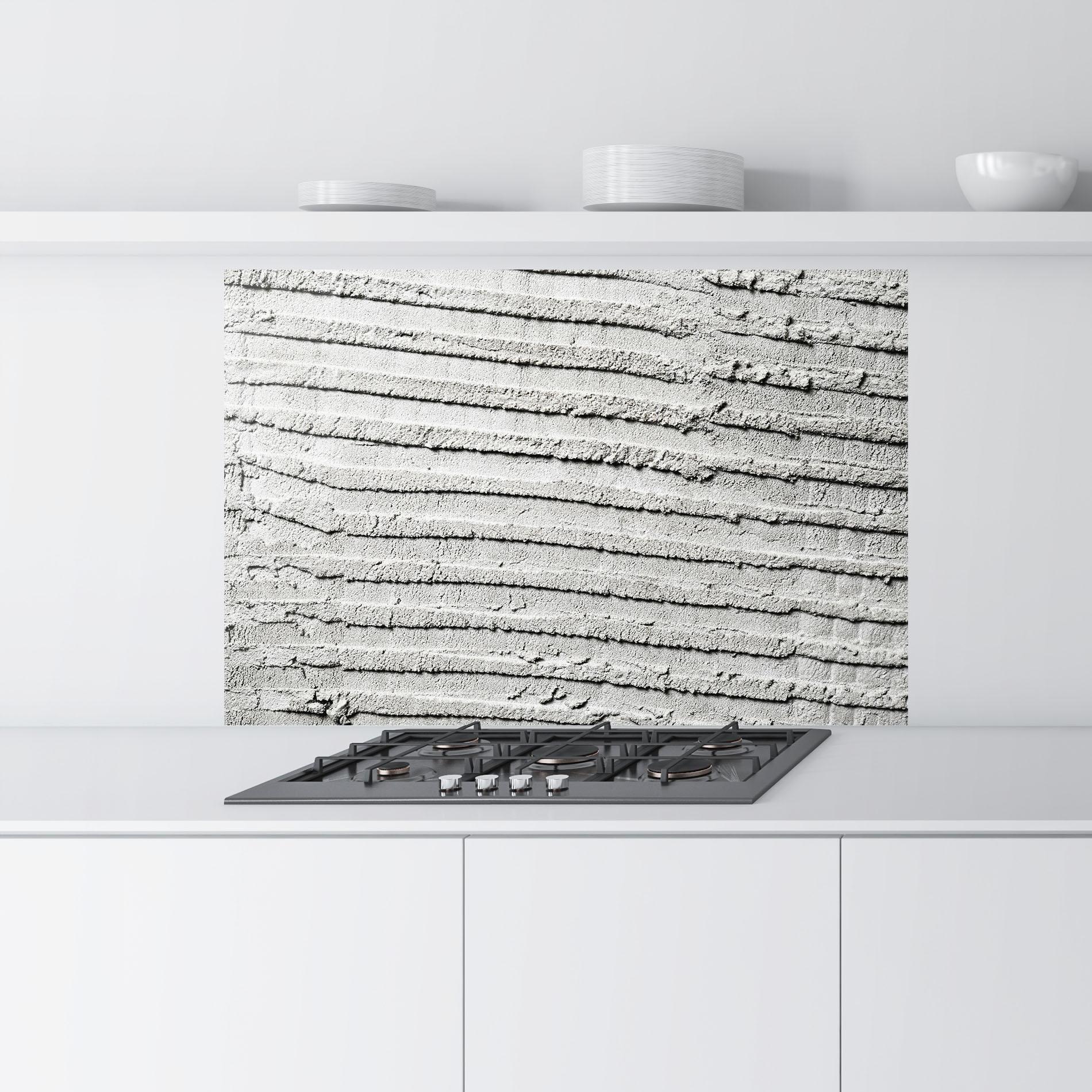 Panou Sticla Bucatarie Old Cement Pattern mockup 9