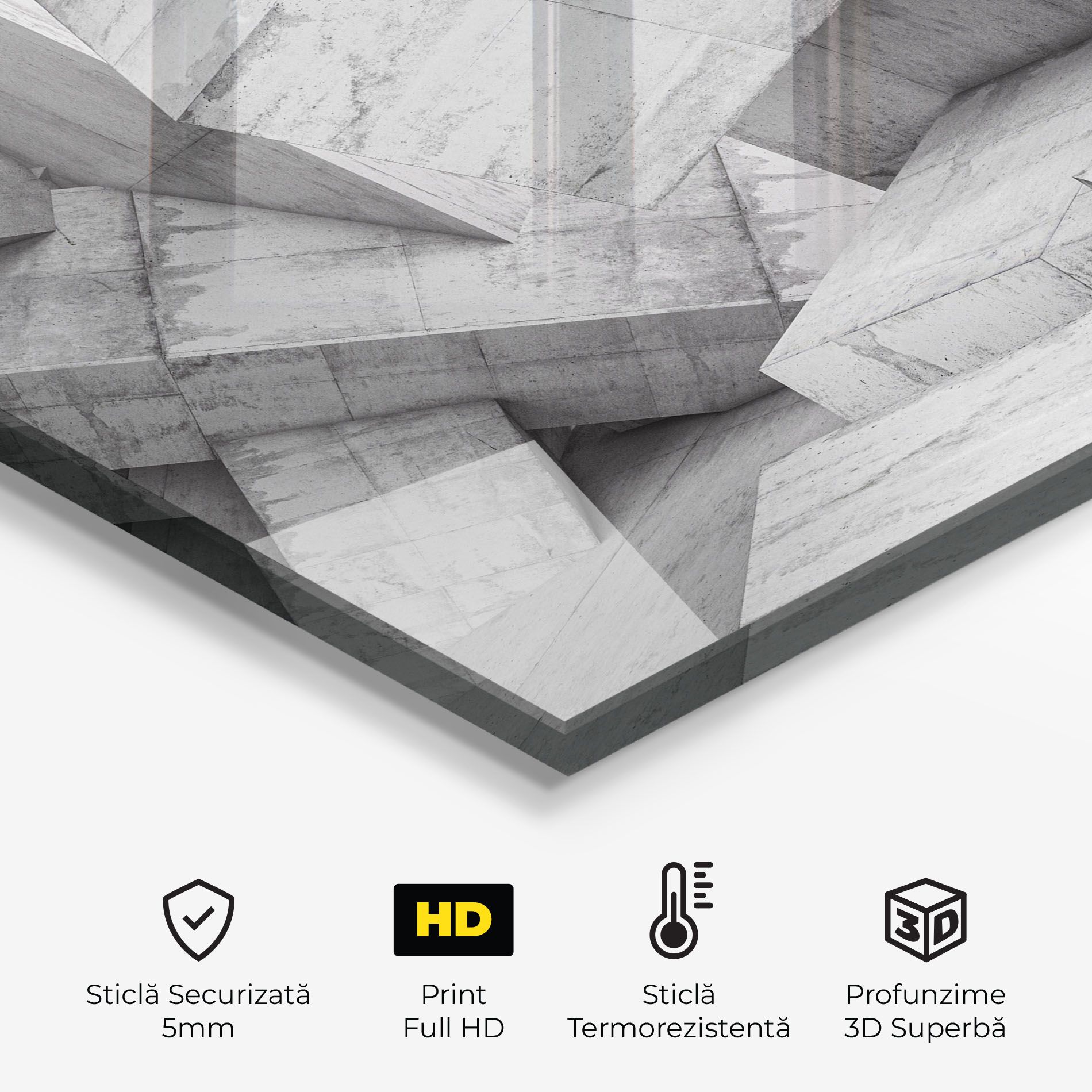 Concrete Geometric mockup 2