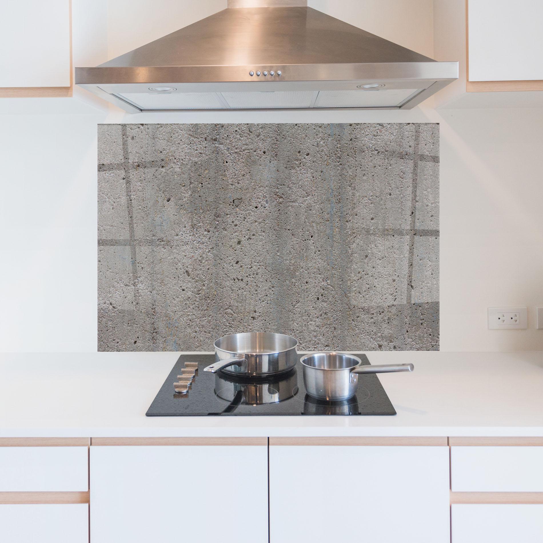 Panou Sticla Bucatarie Vintage Texture mockup 5