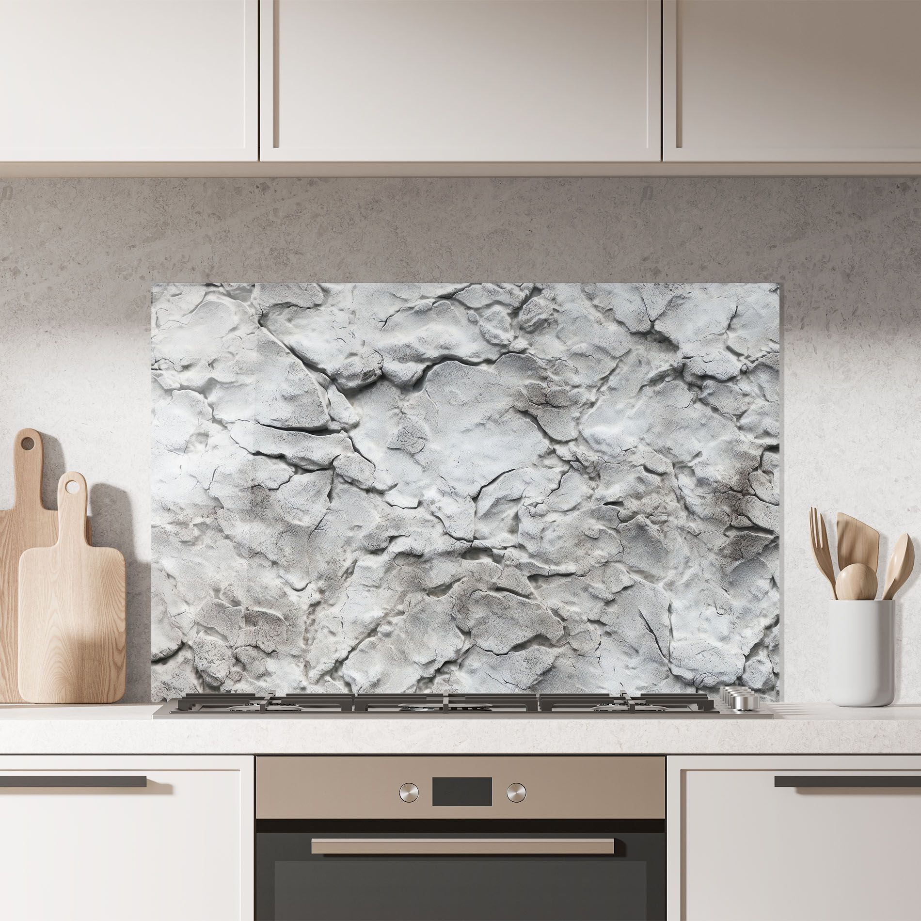 Texture Gray Stone Wall mockup 7