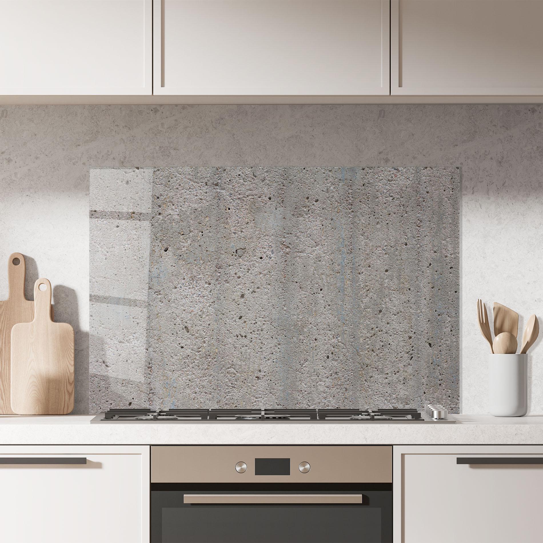 Panou Sticla Bucatarie Vintage Texture mockup 7