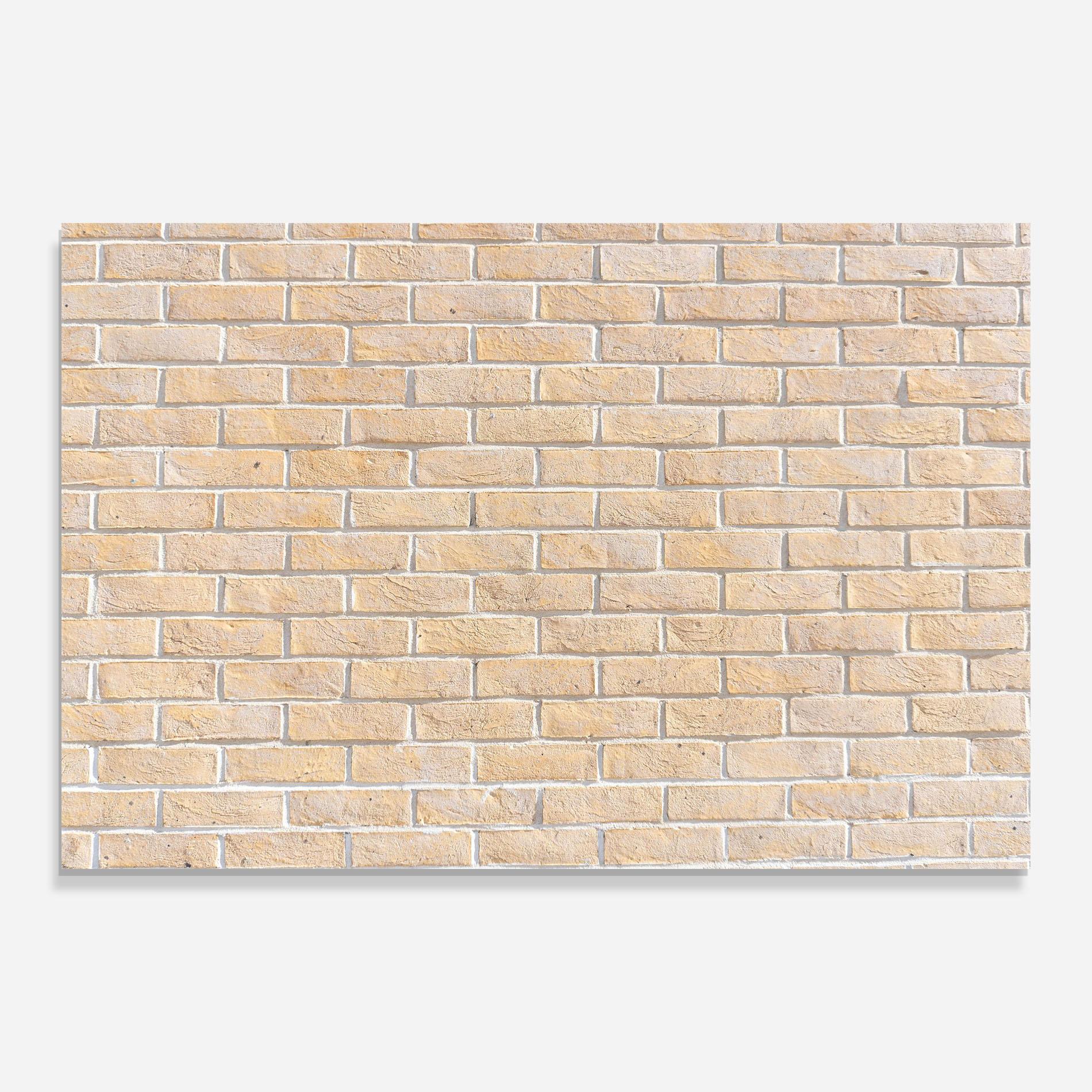 Panou Sticla Bucatarie Rough Bricks mockup 0