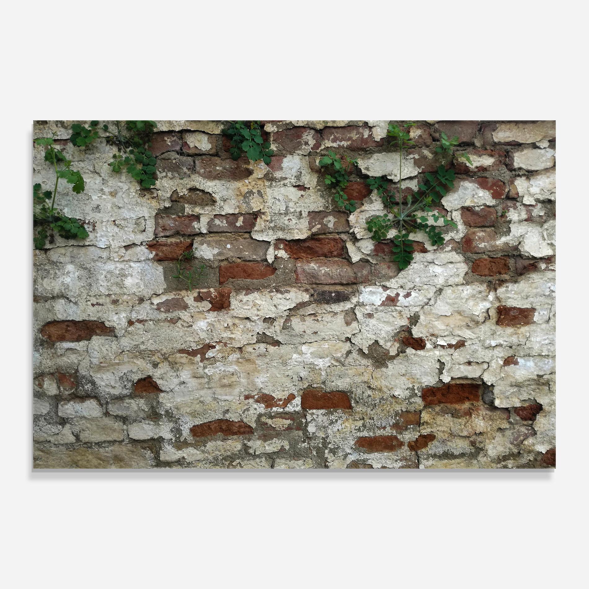 Panou Sticla Bucatarie Shabby Bricks mockup 0