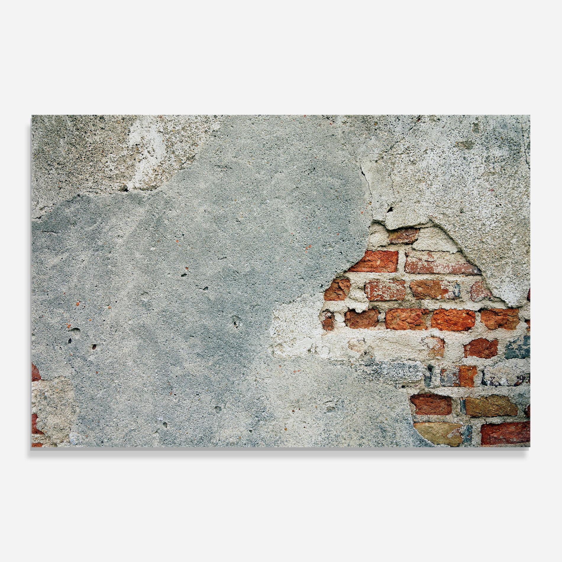Panou Sticla Bucatarie Vintage Old Bricks mockup 0