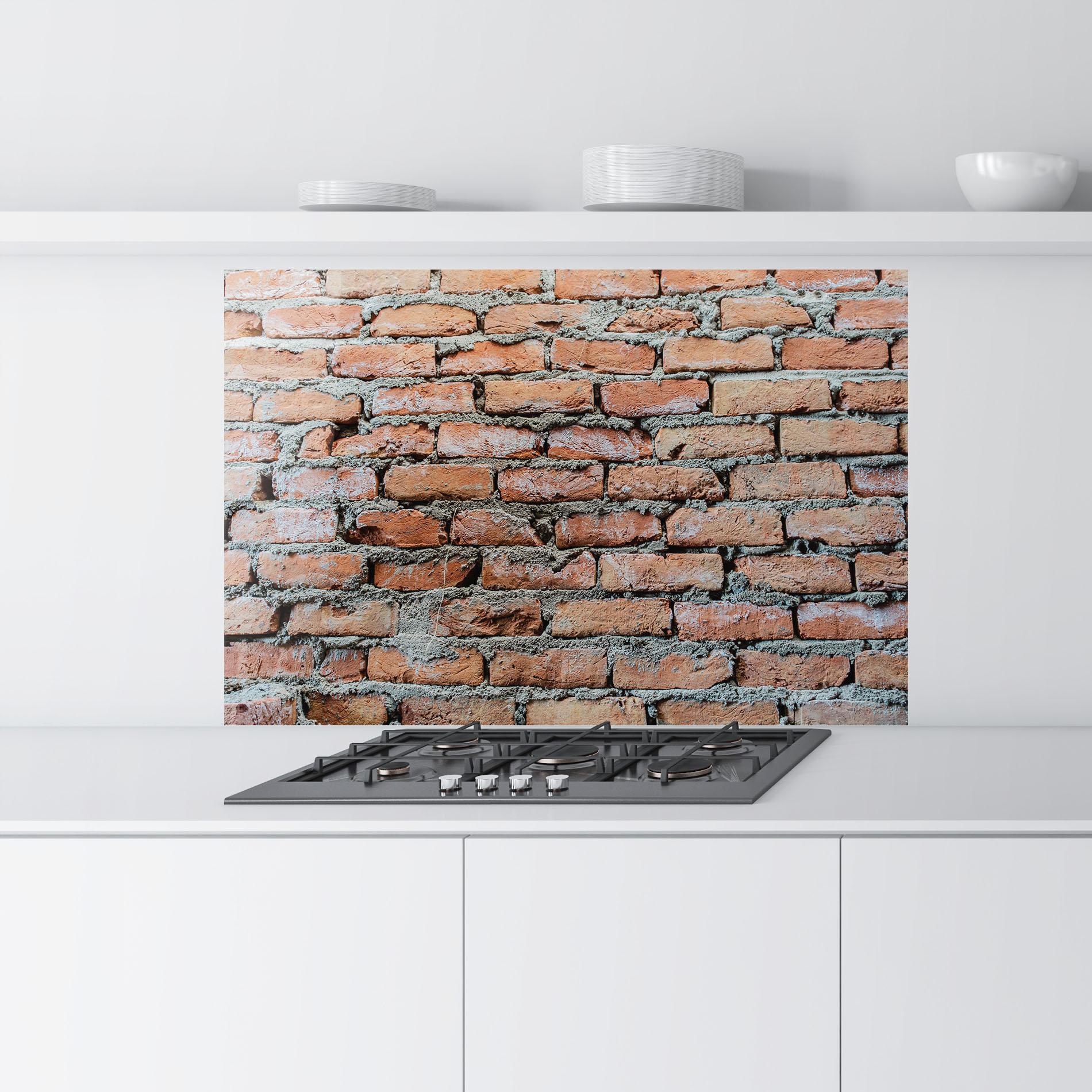 Panou Sticla Bucatarie Bricks With Ciment 2 mockup 9