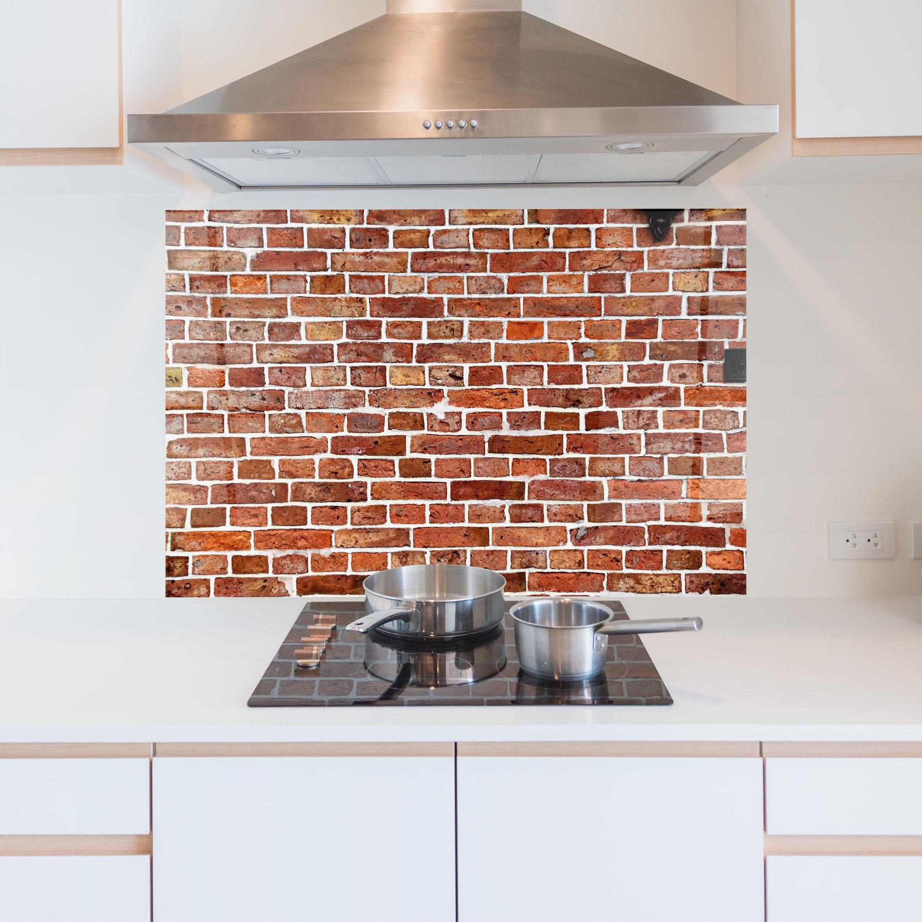 Panou Sticla Bucatarie Construction Bricks mockup 5