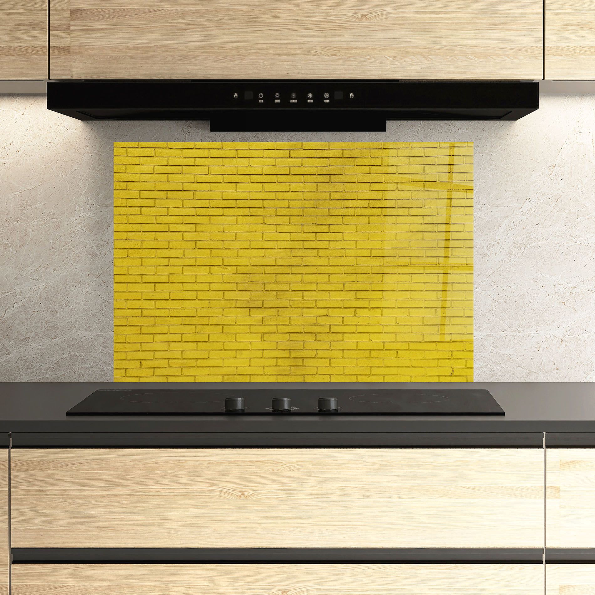 Yellowish Bricks mockup 3