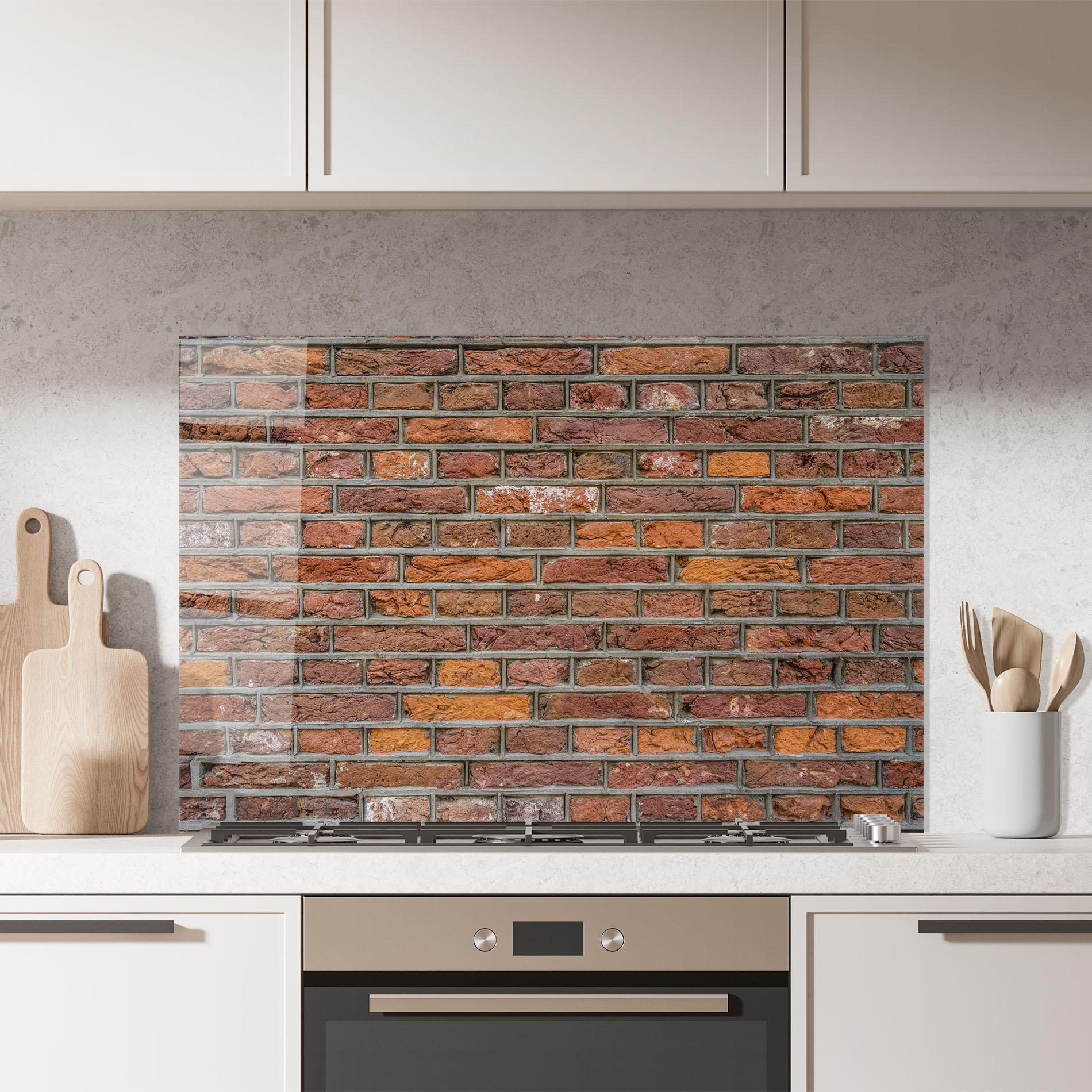 Panou Sticla Bucatarie Autumn Bricks mockup 7