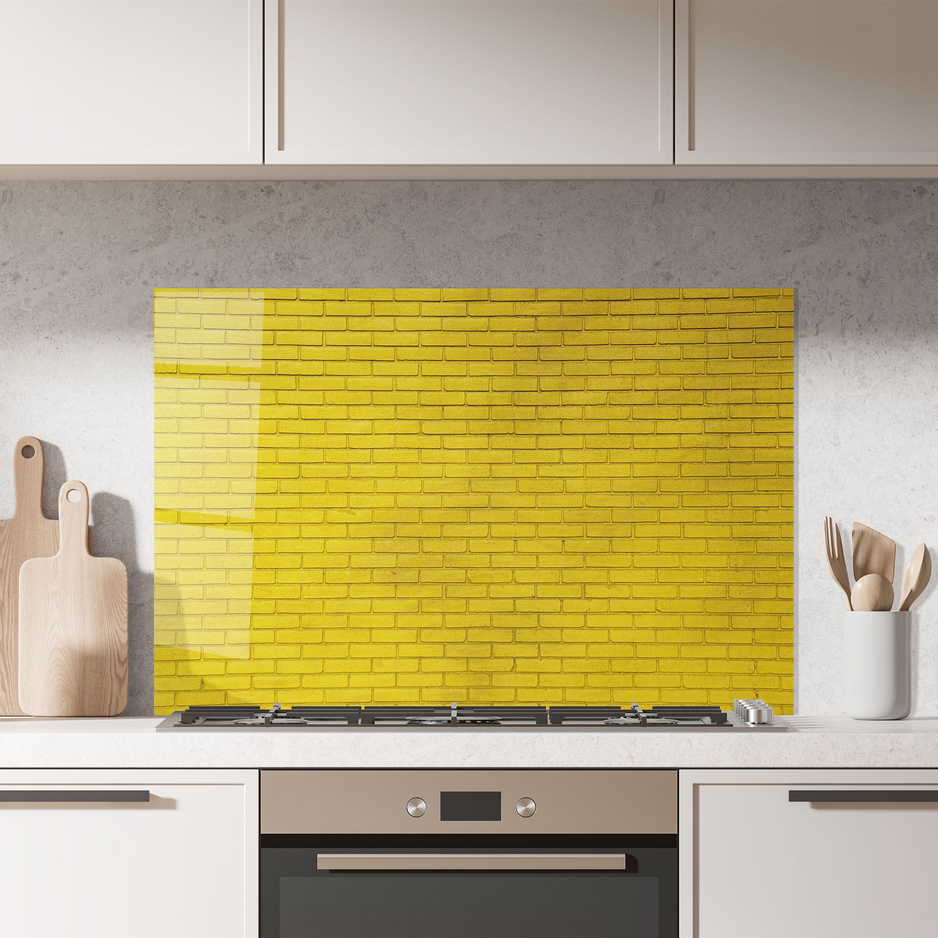 Yellowish Bricks mockup 7