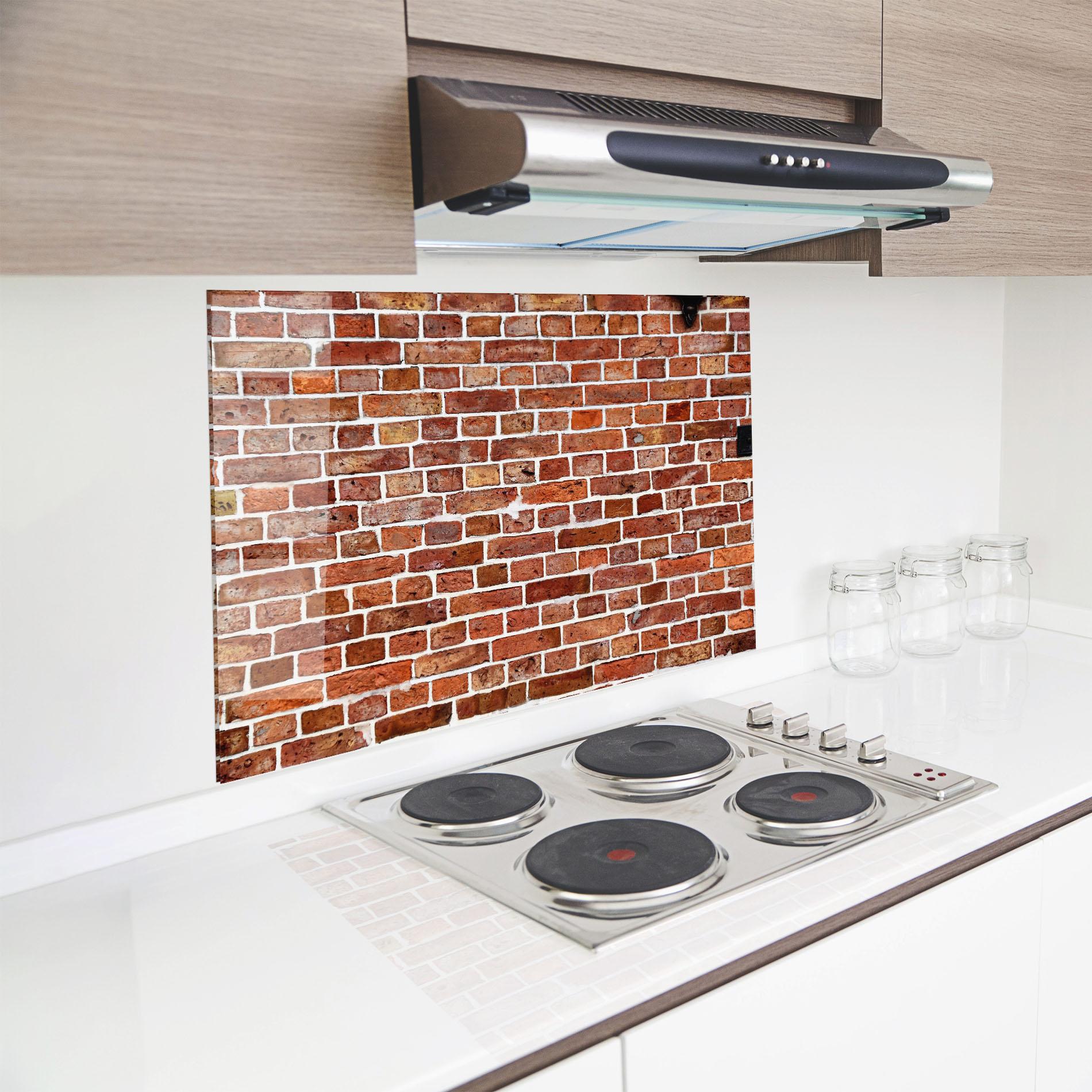 Panou Sticla Bucatarie Construction Bricks mockup 8