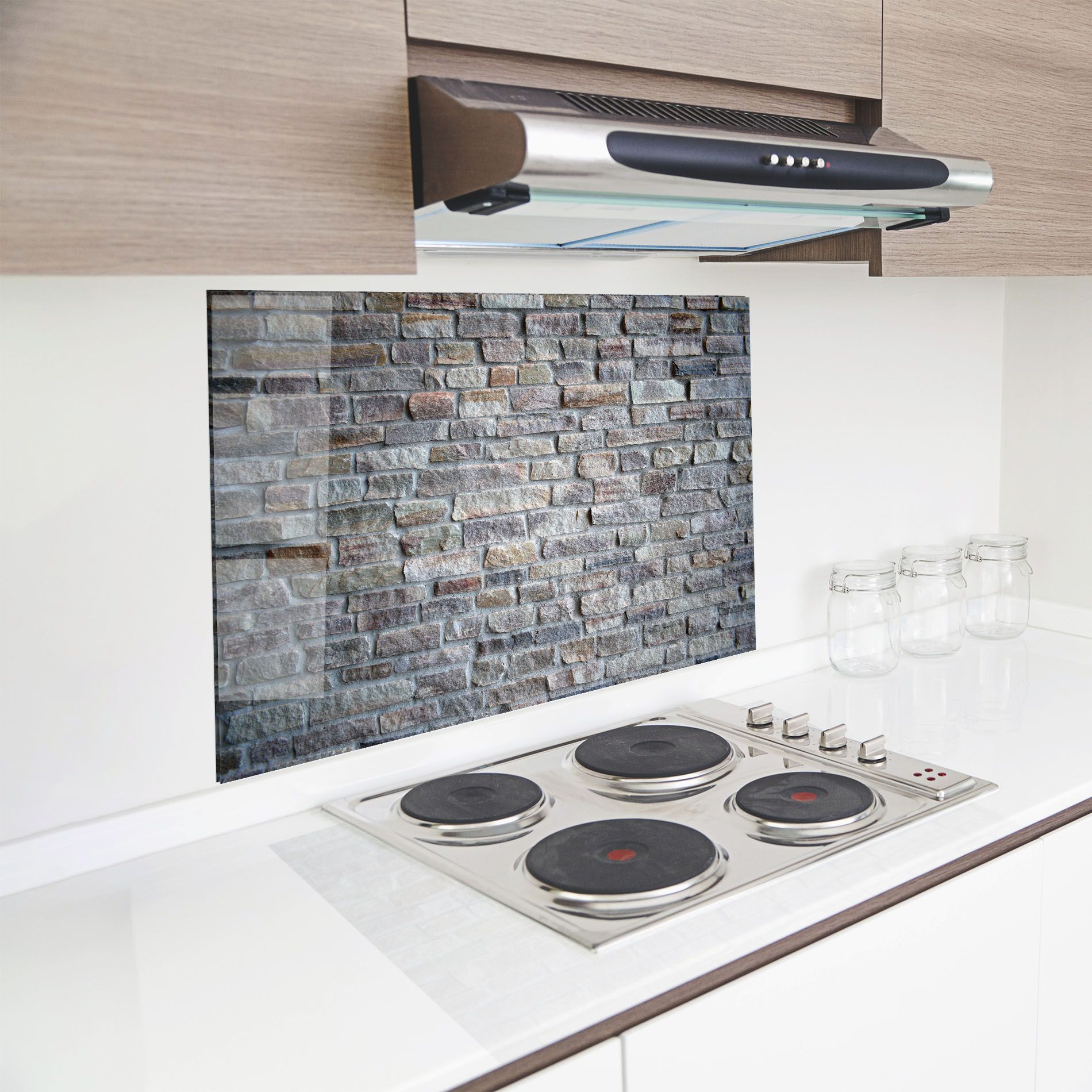 Greyish Bircks mockup 8