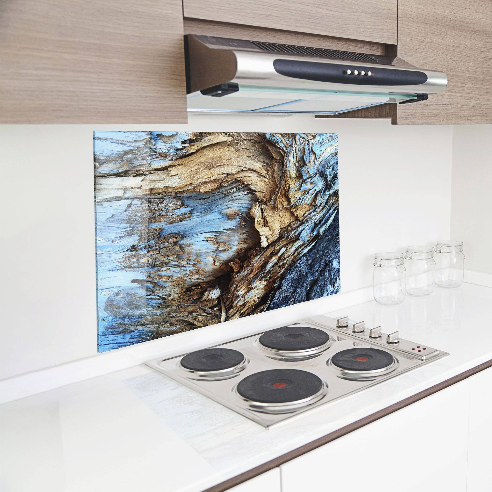 Abstract Wood Texture mockup 8