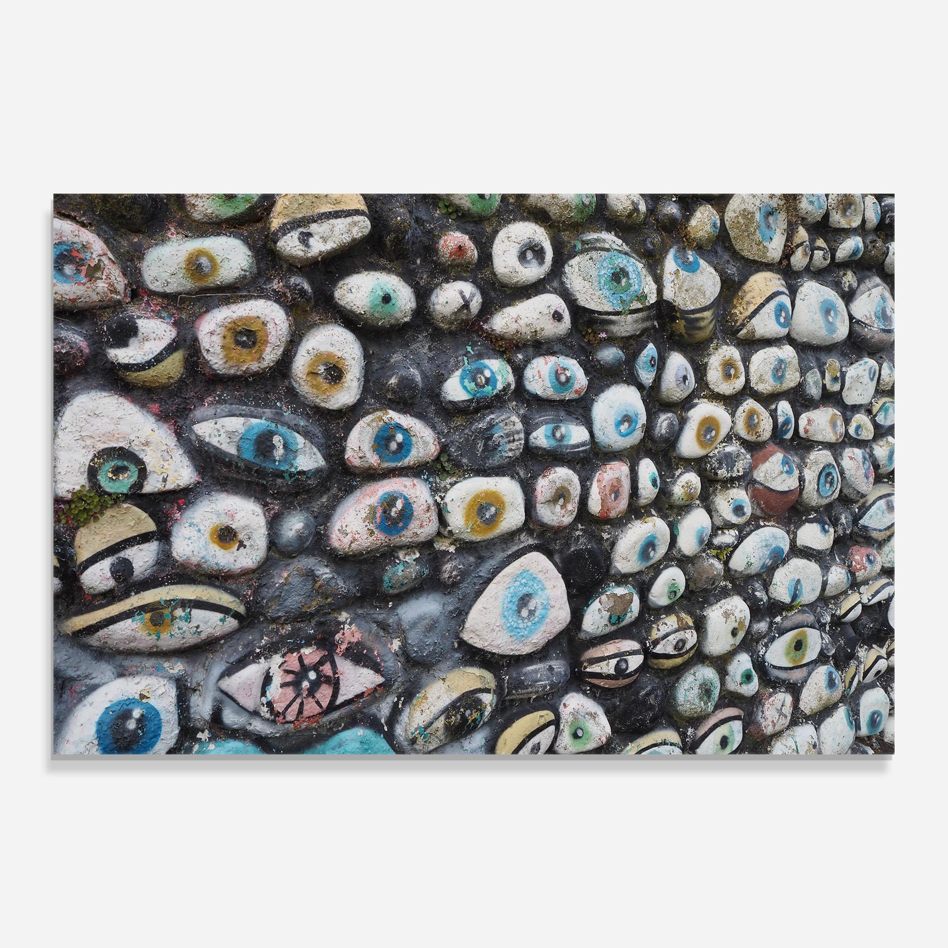 Panou Sticla Bucatarie Eyes On Stones mockup 0