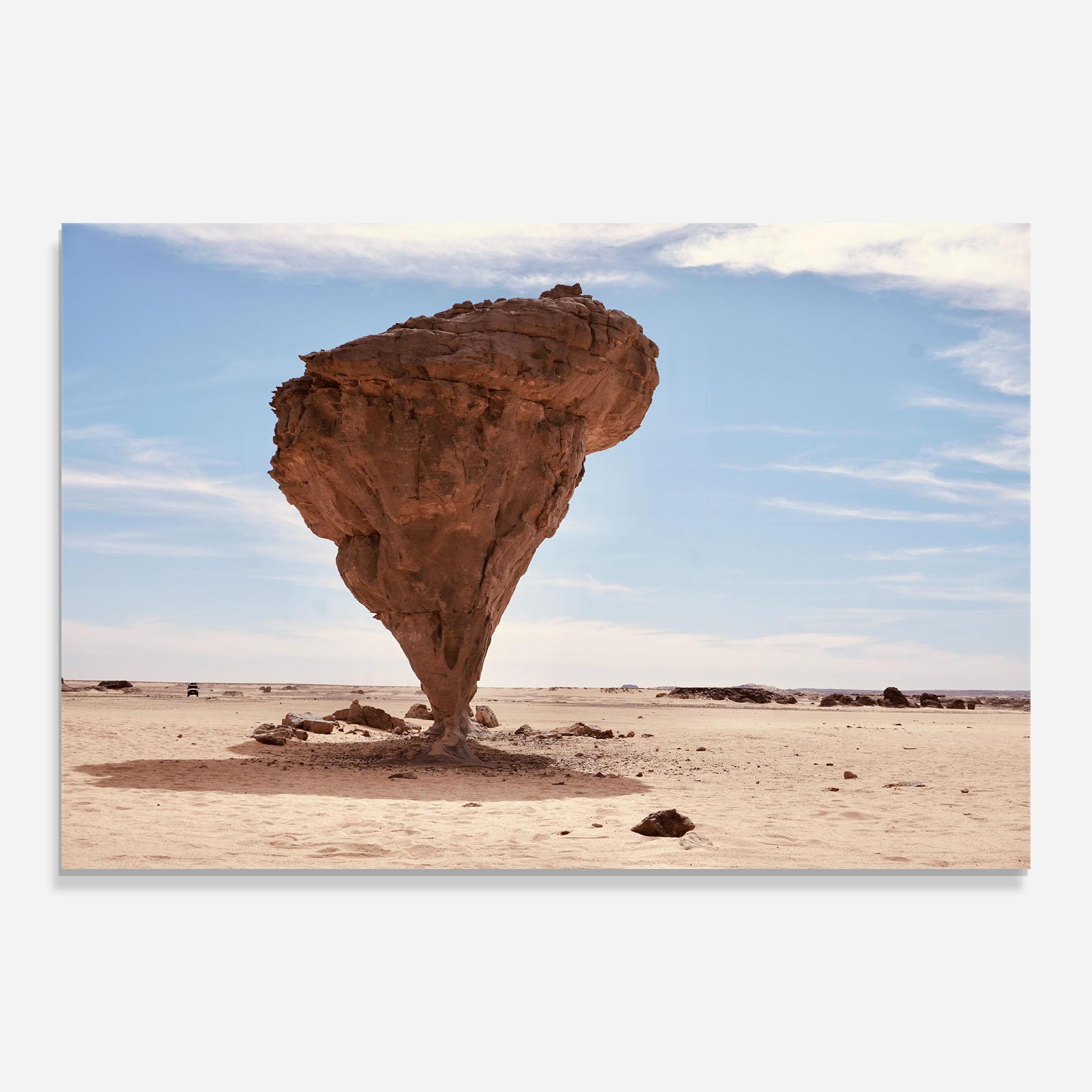 Panou Sticla Bucatarie Stone In Desert mockup 0