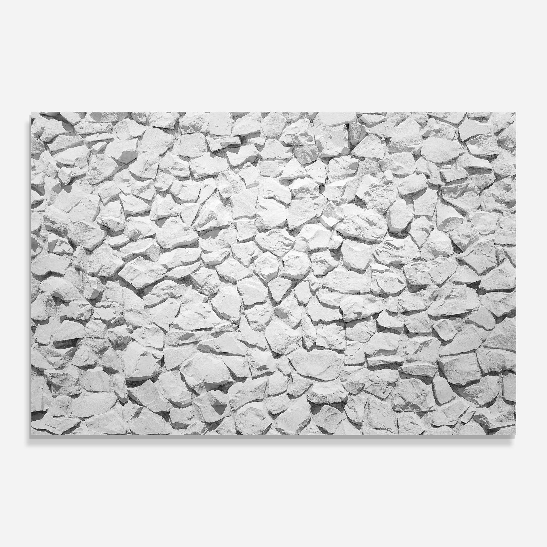 Panou Sticla Bucatarie White Stones mockup 0