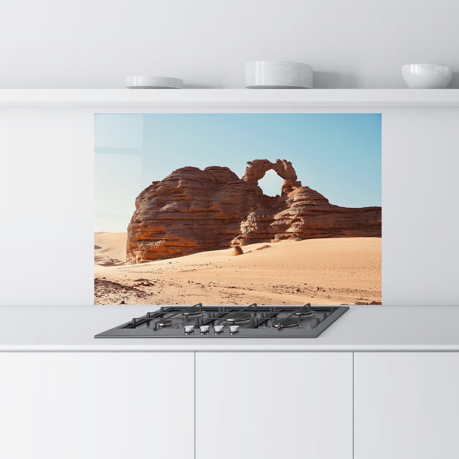 Panou Sticla Bucatarie Arcade In Desert 2 mockup 9