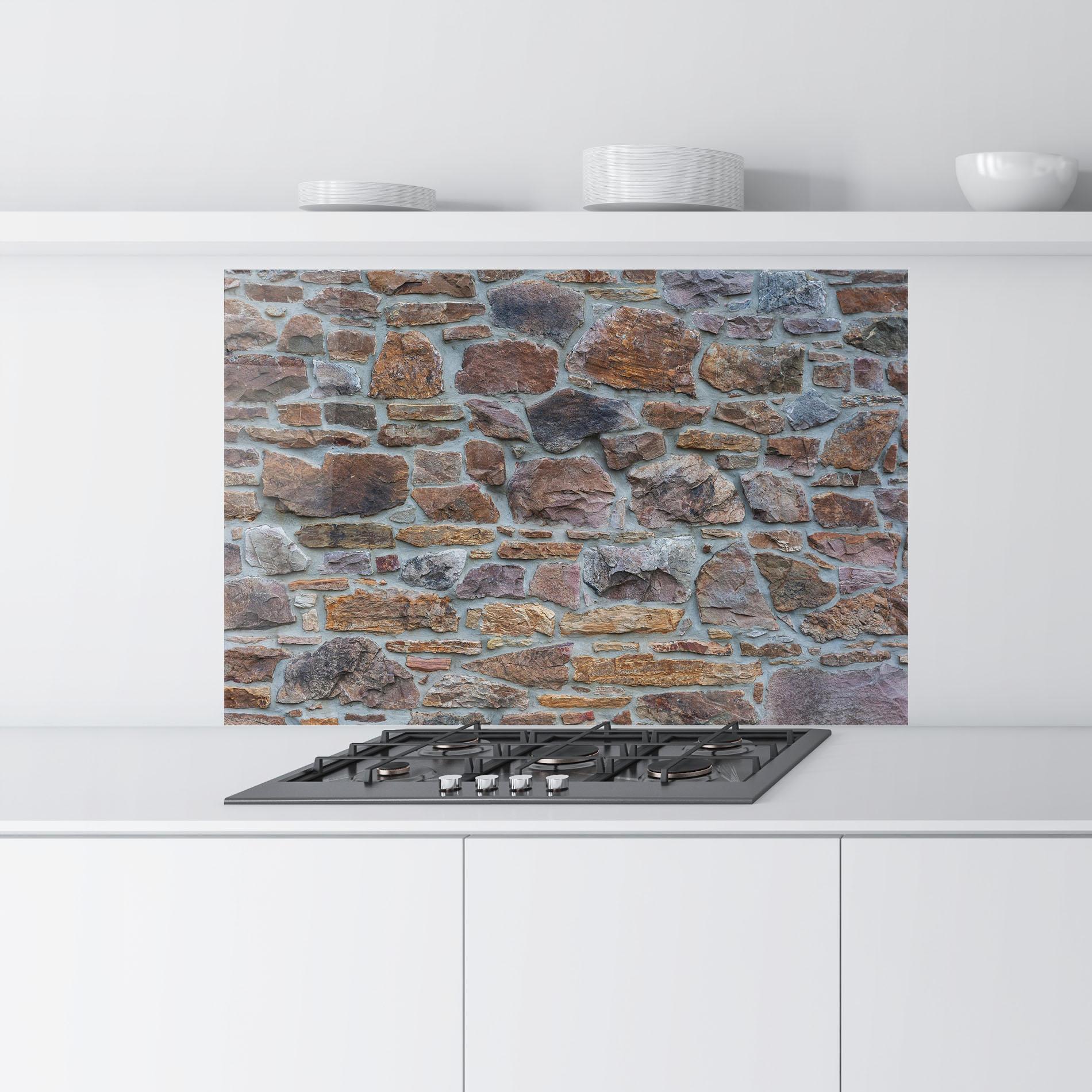 Panou Sticla Bucatarie Colorul Stones mockup 9