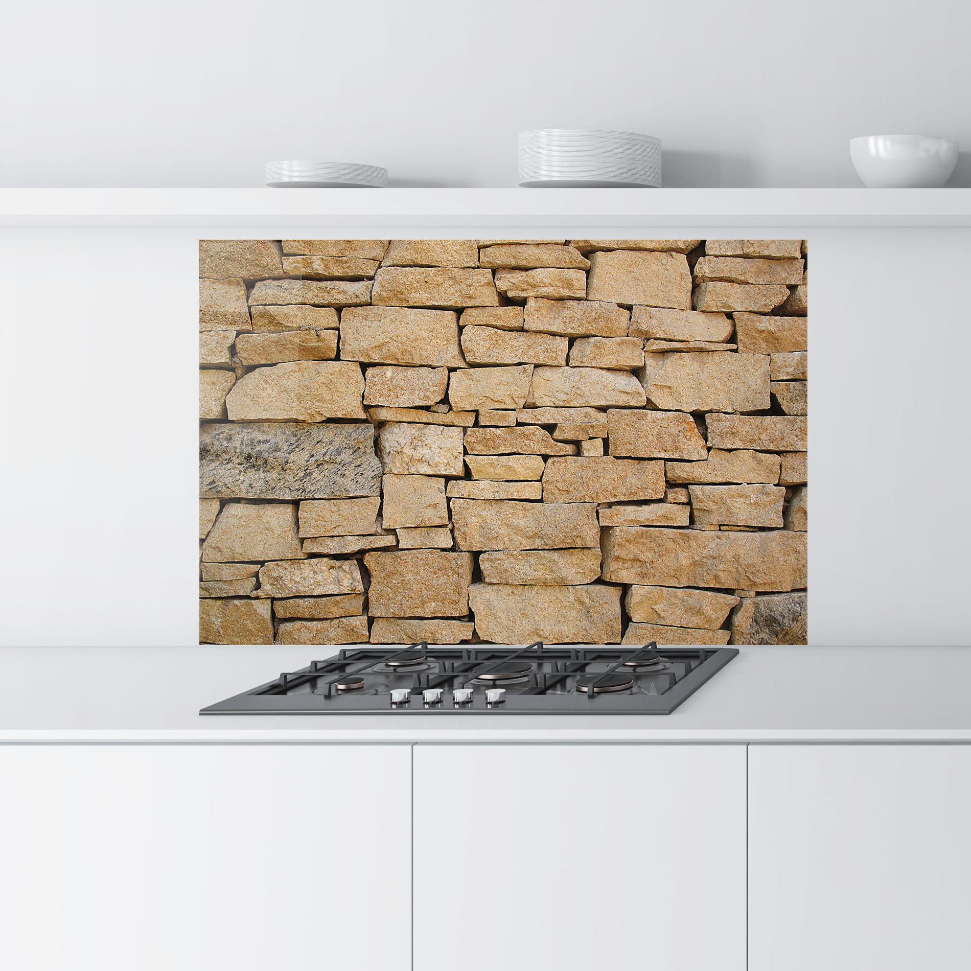 Panou Sticla Bucatarie Desert Stones mockup 9