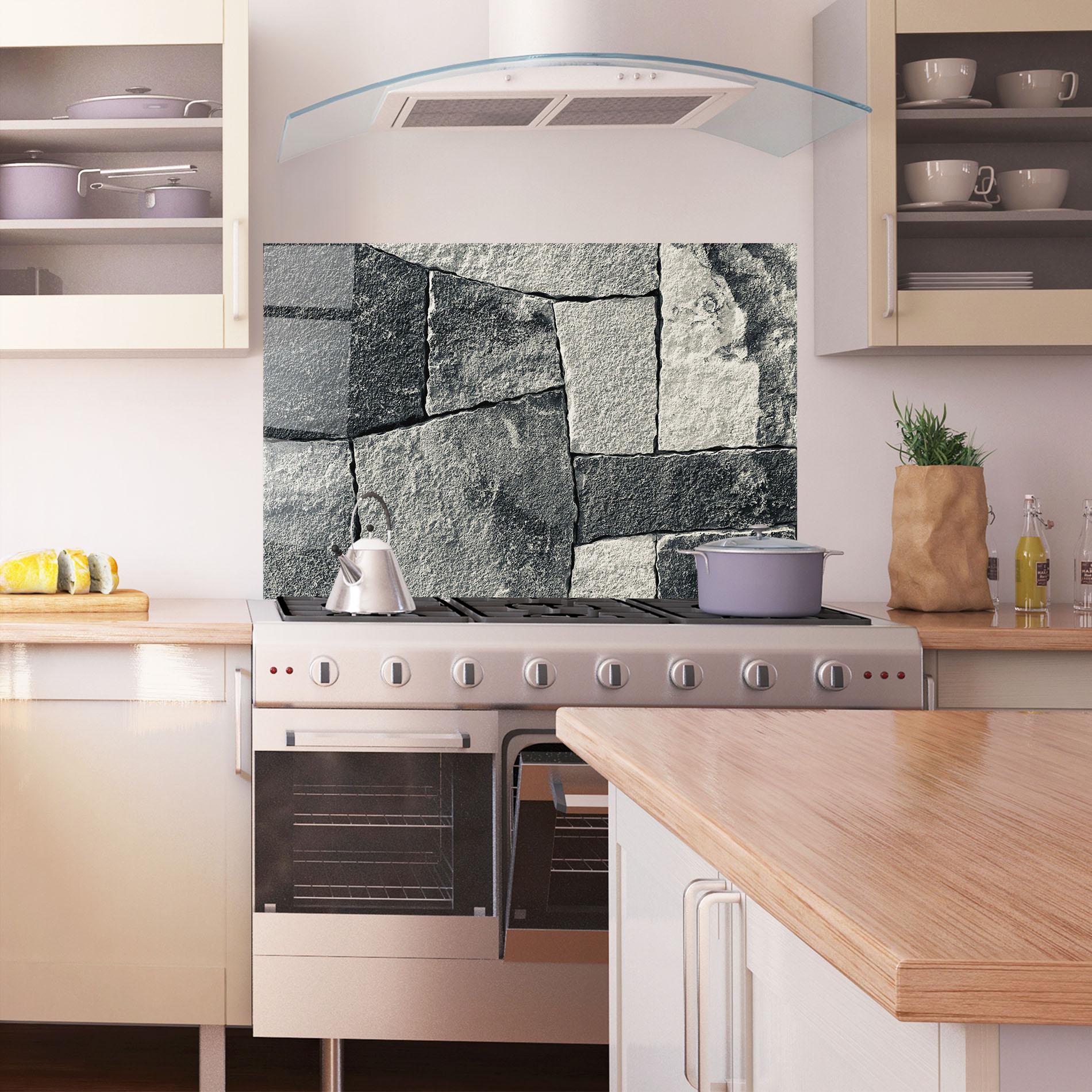 Panou Sticla Bucatarie Mozaique Stones mockup 1