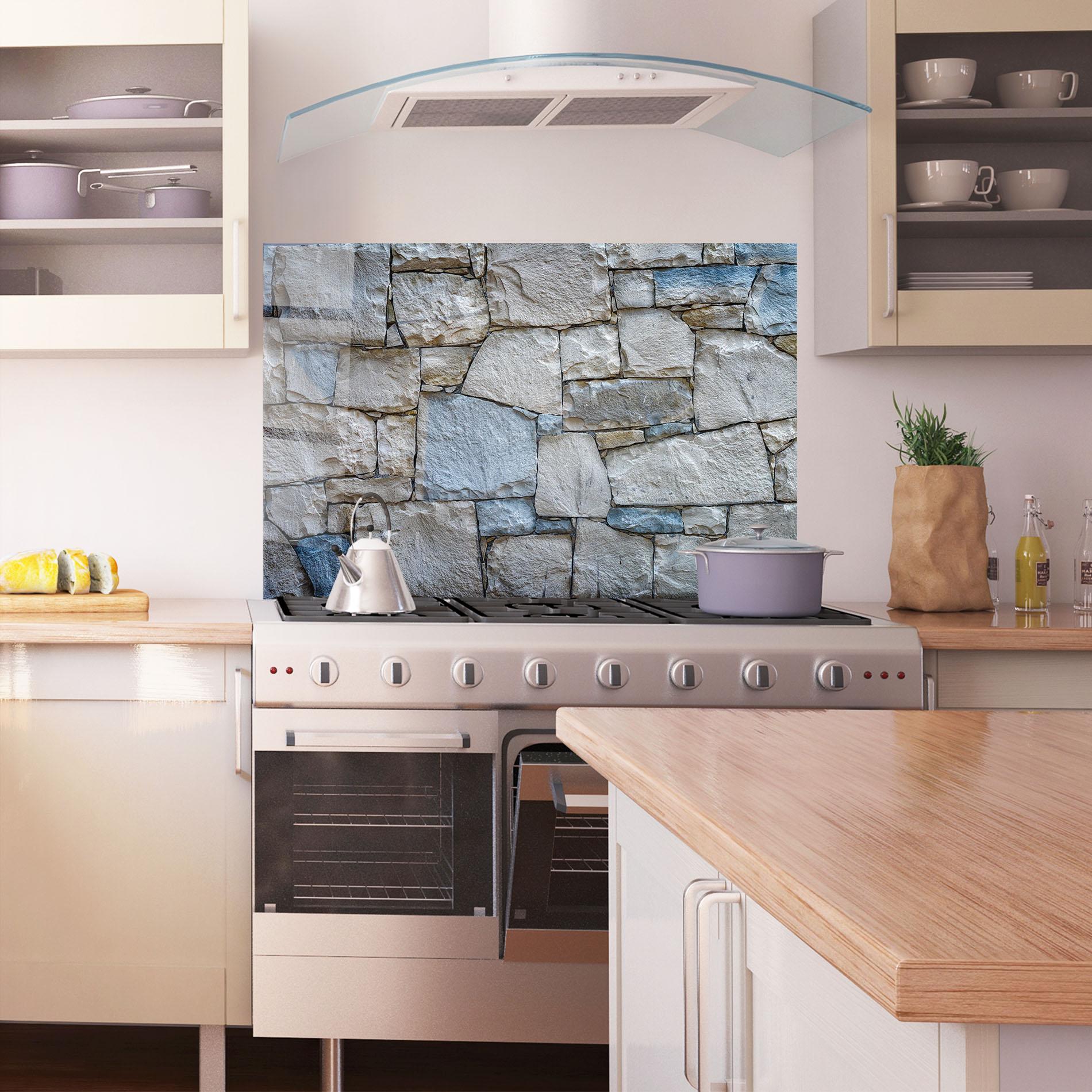 Panou Sticla Bucatarie Stones In Harmony mockup 1