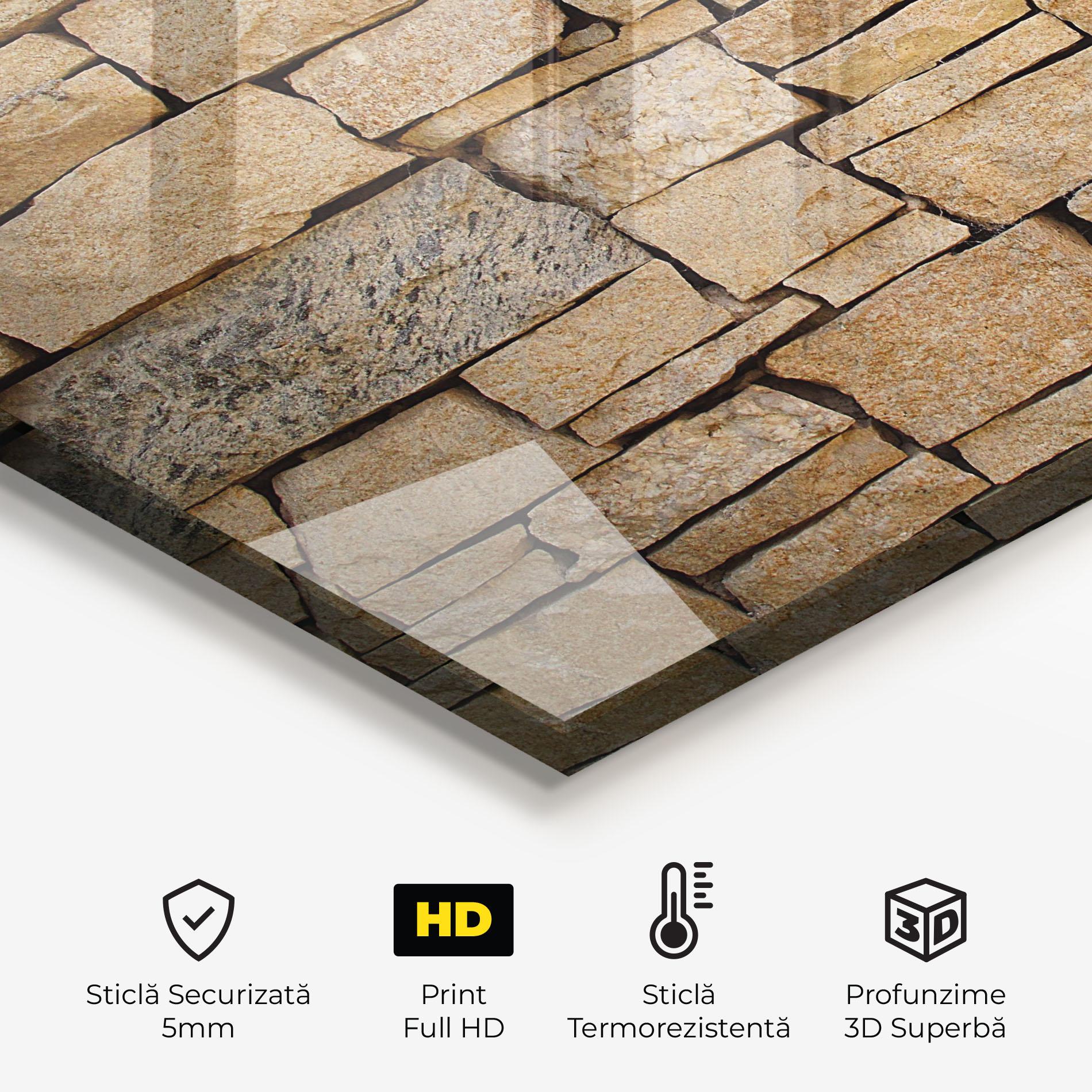 Panou Sticla Bucatarie Desert Stones mockup 2