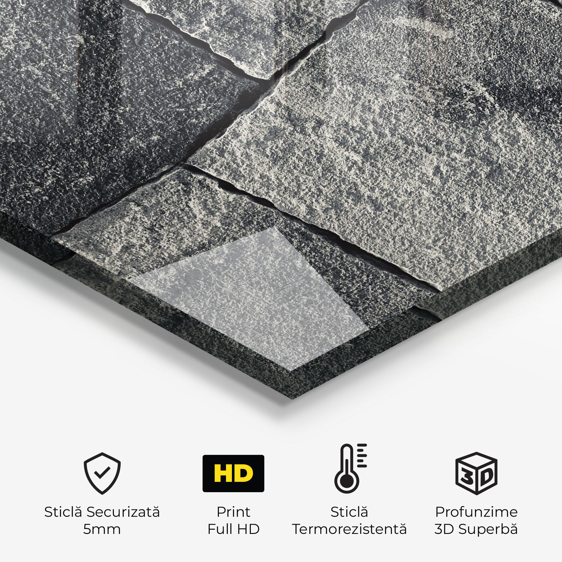 Panou Sticla Bucatarie Mozaique Stones mockup 2