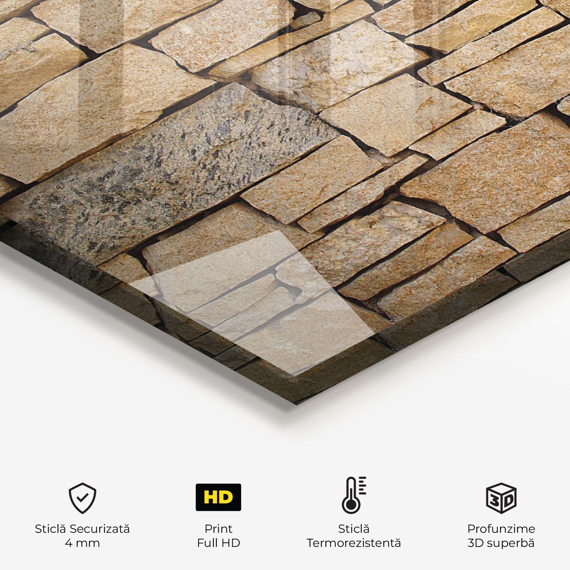 Panou Sticla Bucatarie Desert Stones mockup 2