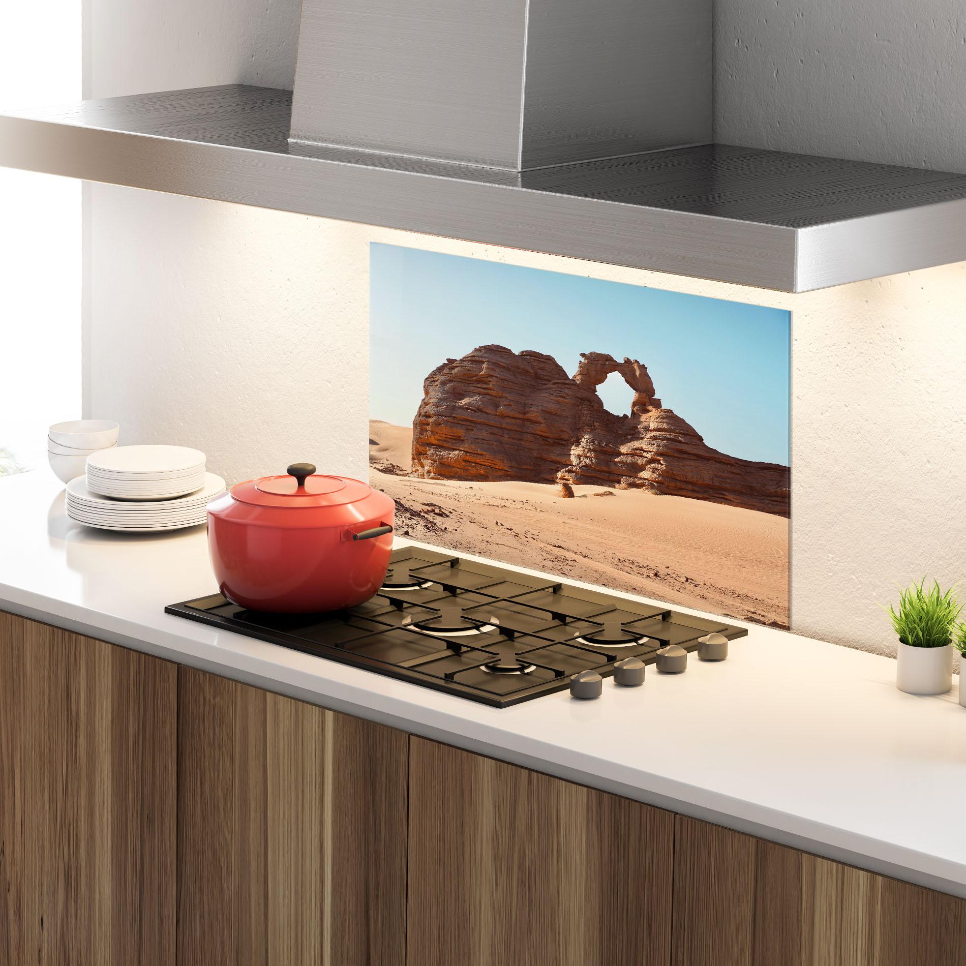 Panou Sticla Bucatarie Arcade In Desert 2 mockup 4