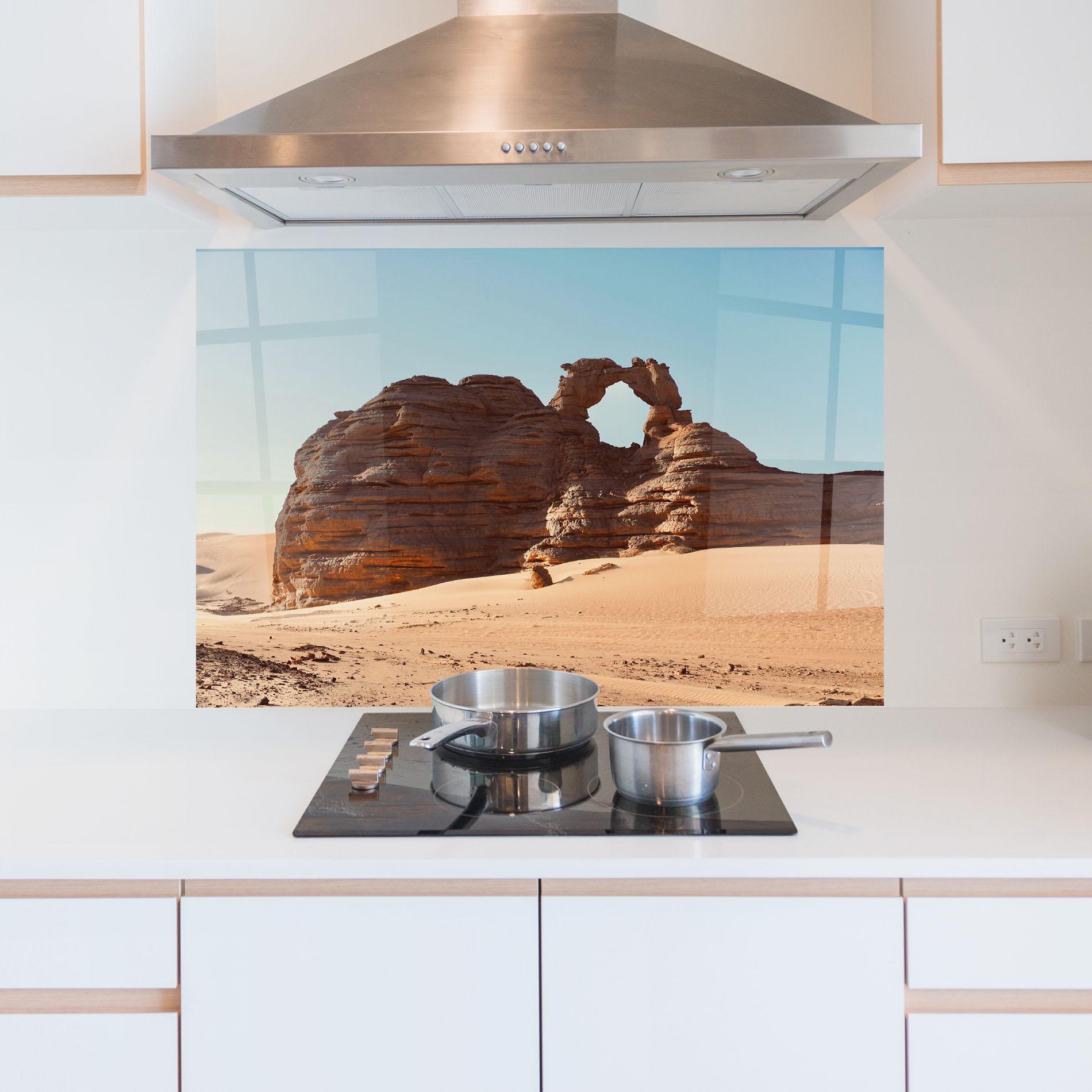 Panou Sticla Bucatarie Arcade In Desert 2 mockup 5