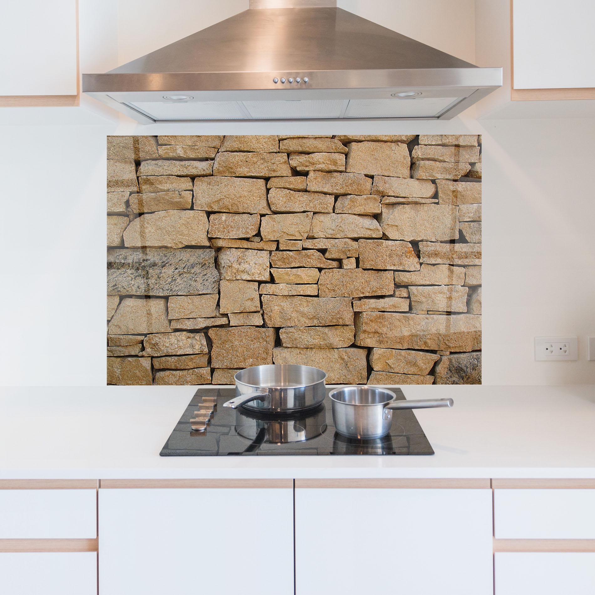 Panou Sticla Bucatarie Desert Stones mockup 5