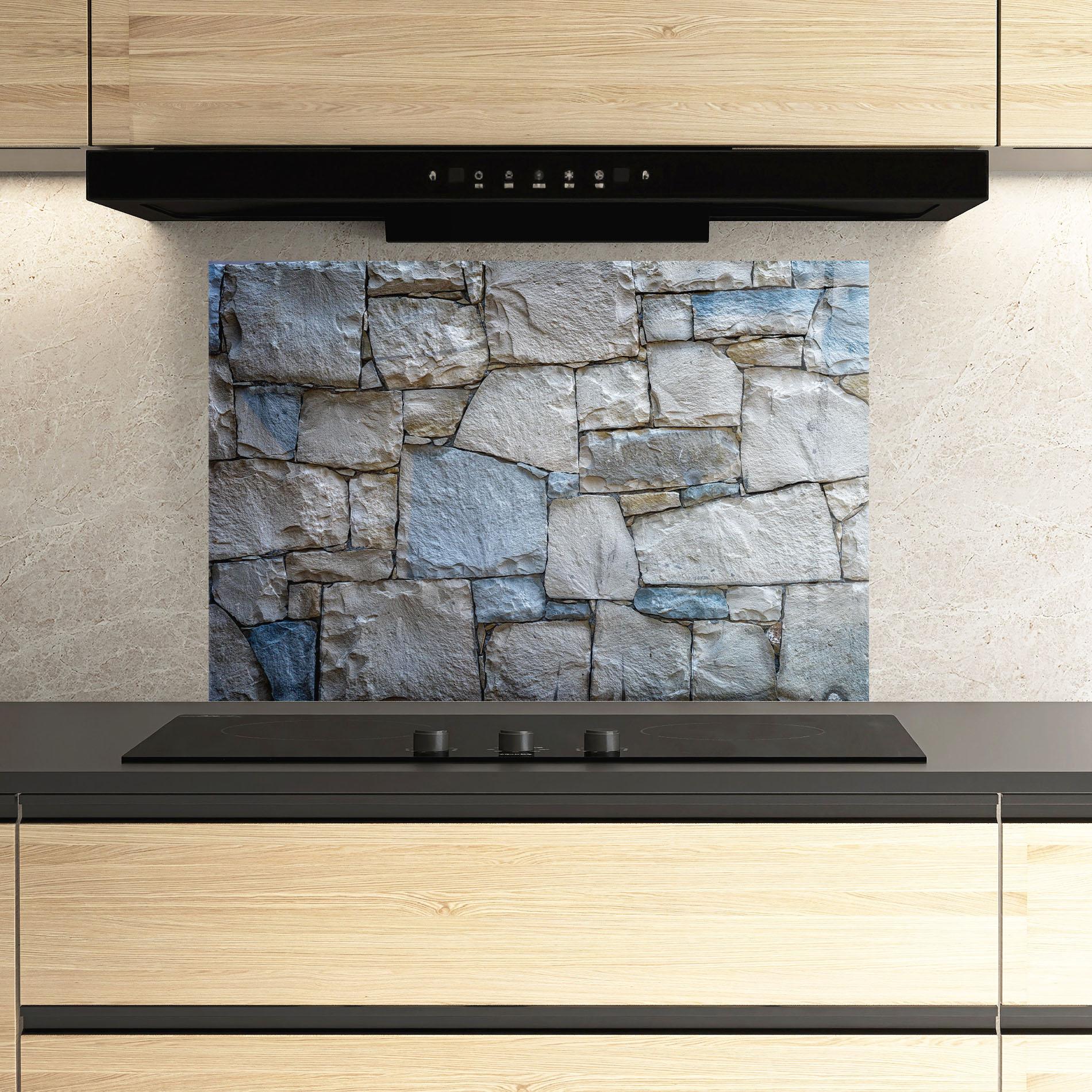 Panou Sticla Bucatarie Stones In Harmony mockup 3