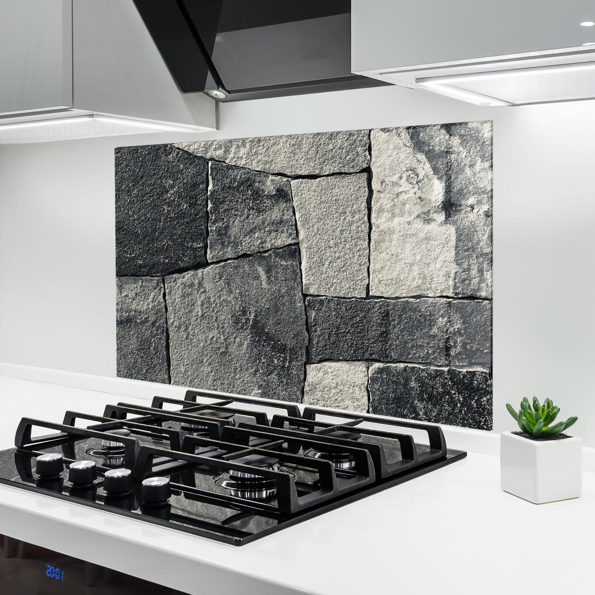 Panou Sticla Bucatarie Mozaique Stones mockup 6