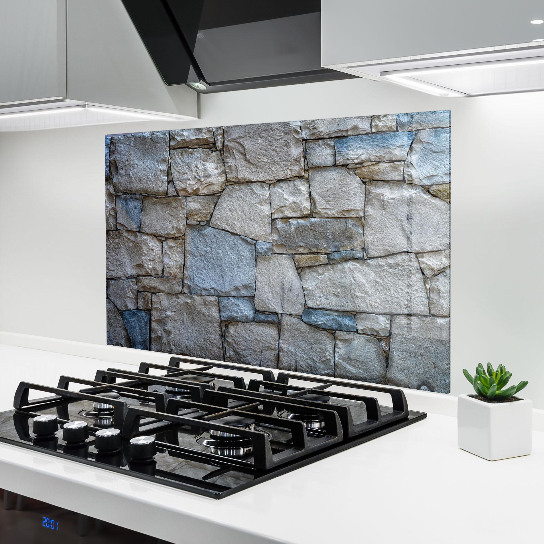 Panou Sticla Bucatarie Stones In Harmony mockup 6