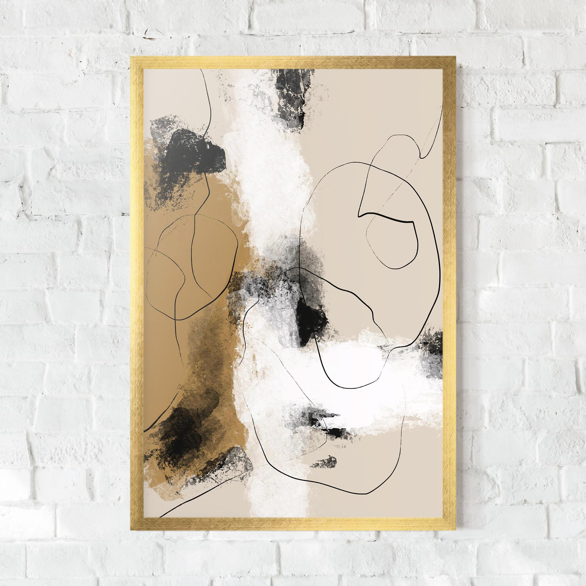 Poster Înrămat Unique Acrylic Paintings mockup 0